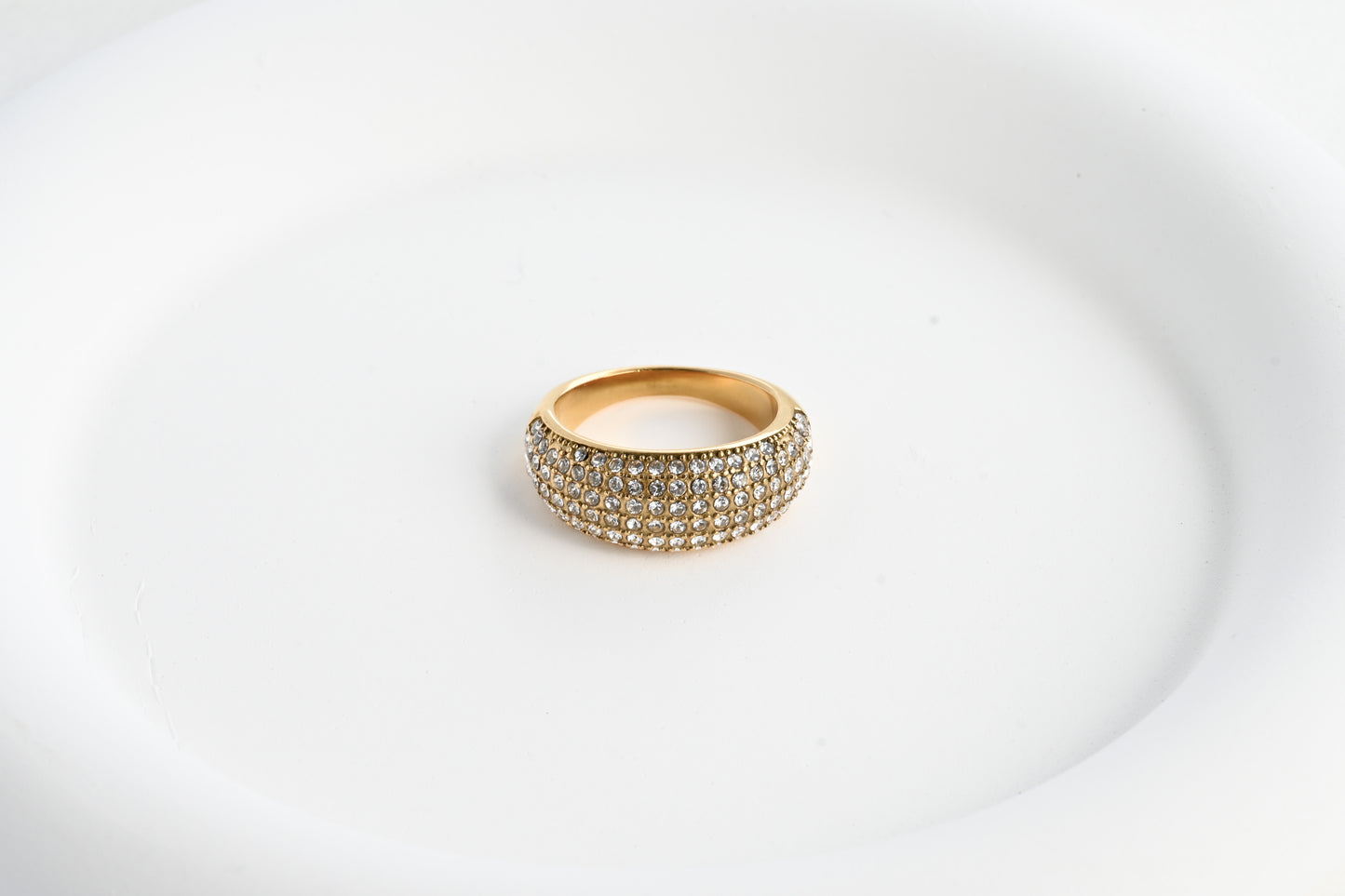 Pave Diamond Dome Ring