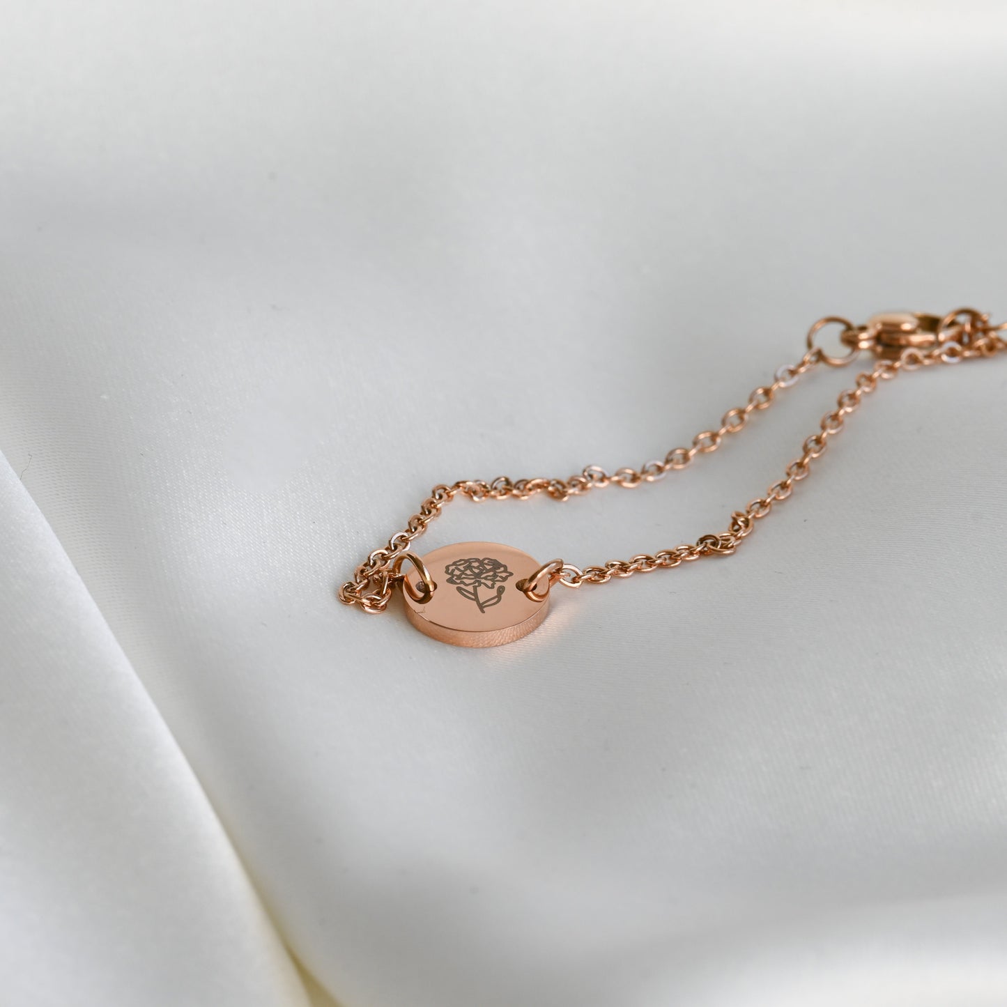 Birth Flower Bracelet