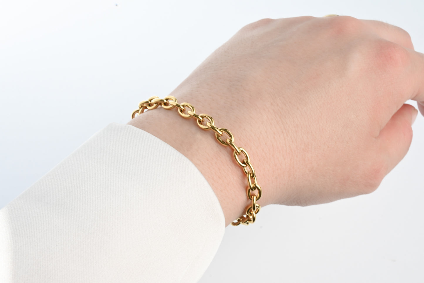 Chunky Gold Bracelets