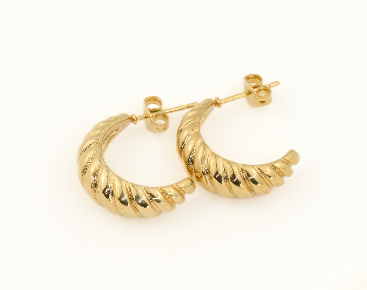 Medium Croissant Earrings