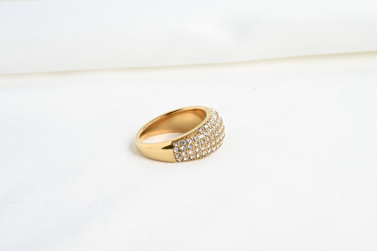 Pave Diamond Dome Ring