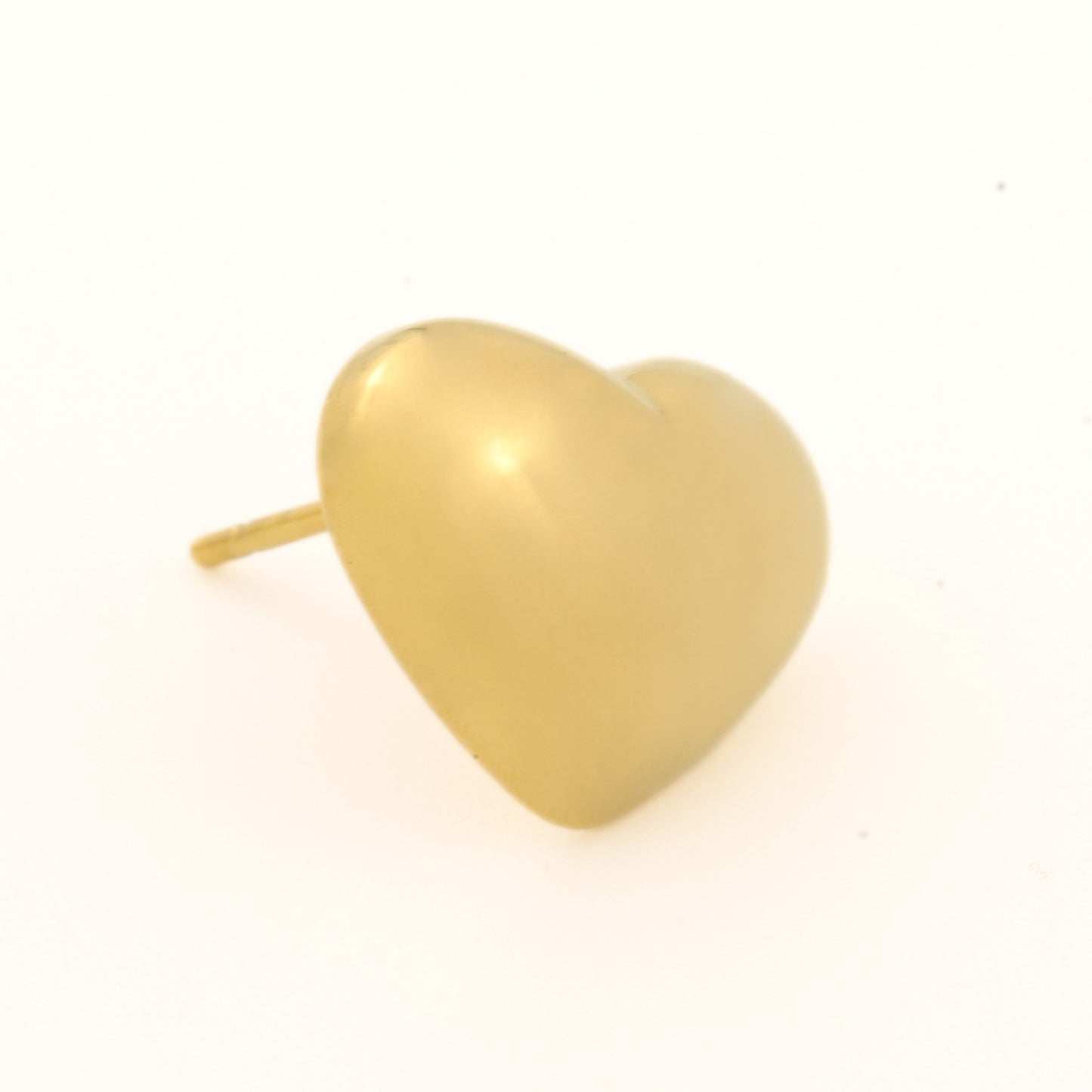 Puffy Heart Studs