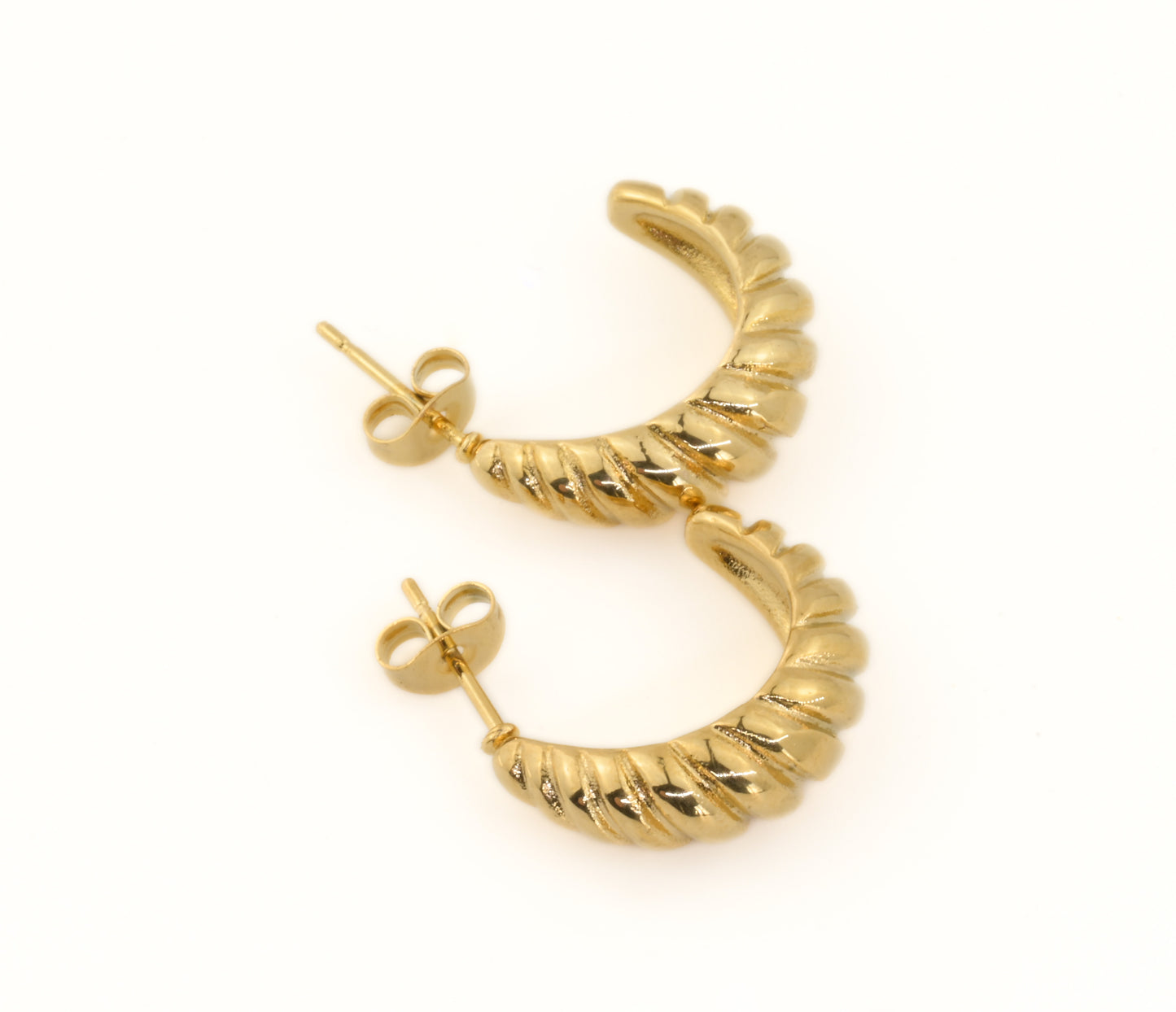 Medium Croissant Earrings