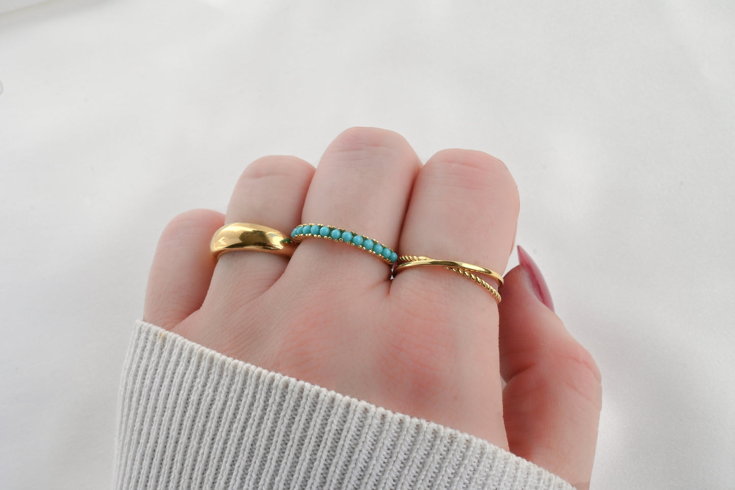 Interlocking Circles Ring