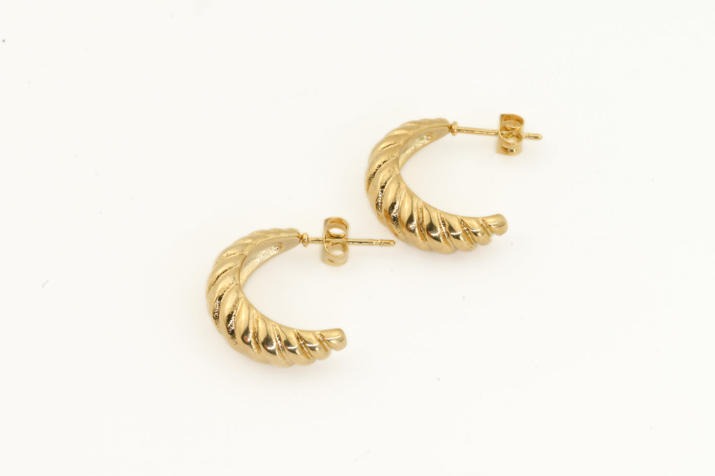 Medium Croissant Earrings
