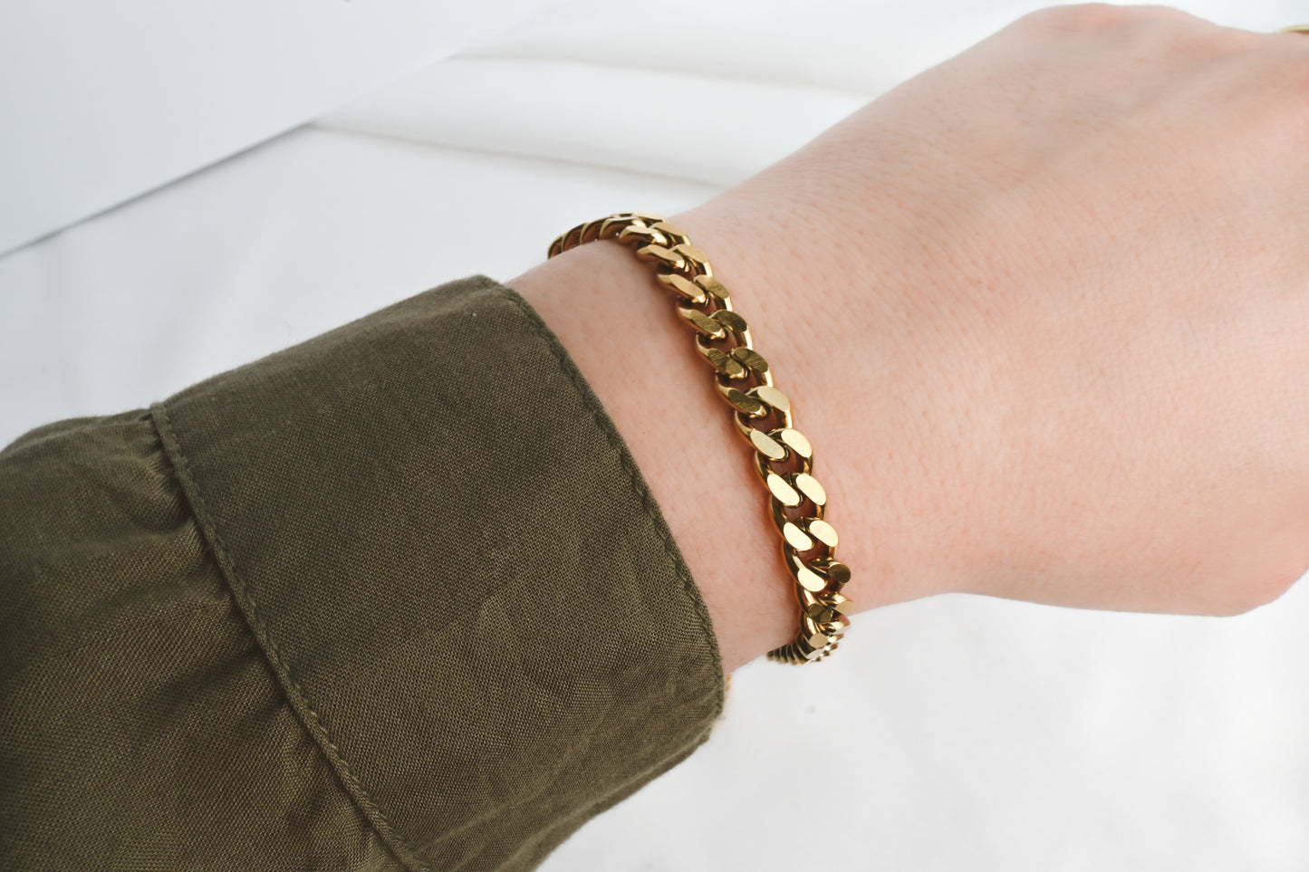 Chunky Gold Bracelets