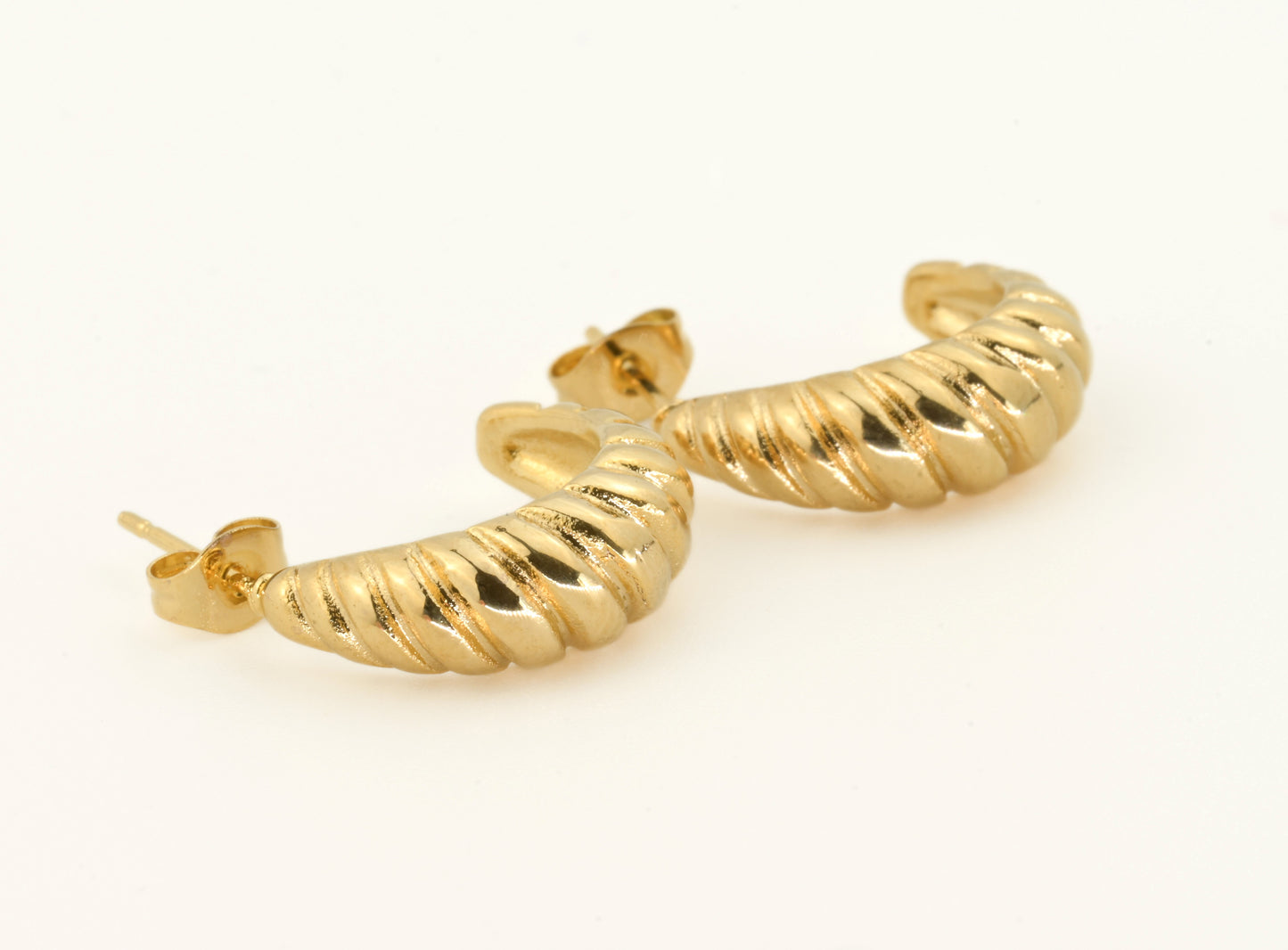 Medium Croissant Earrings