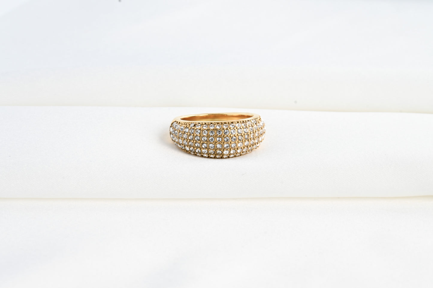 Pave Diamond Dome Ring