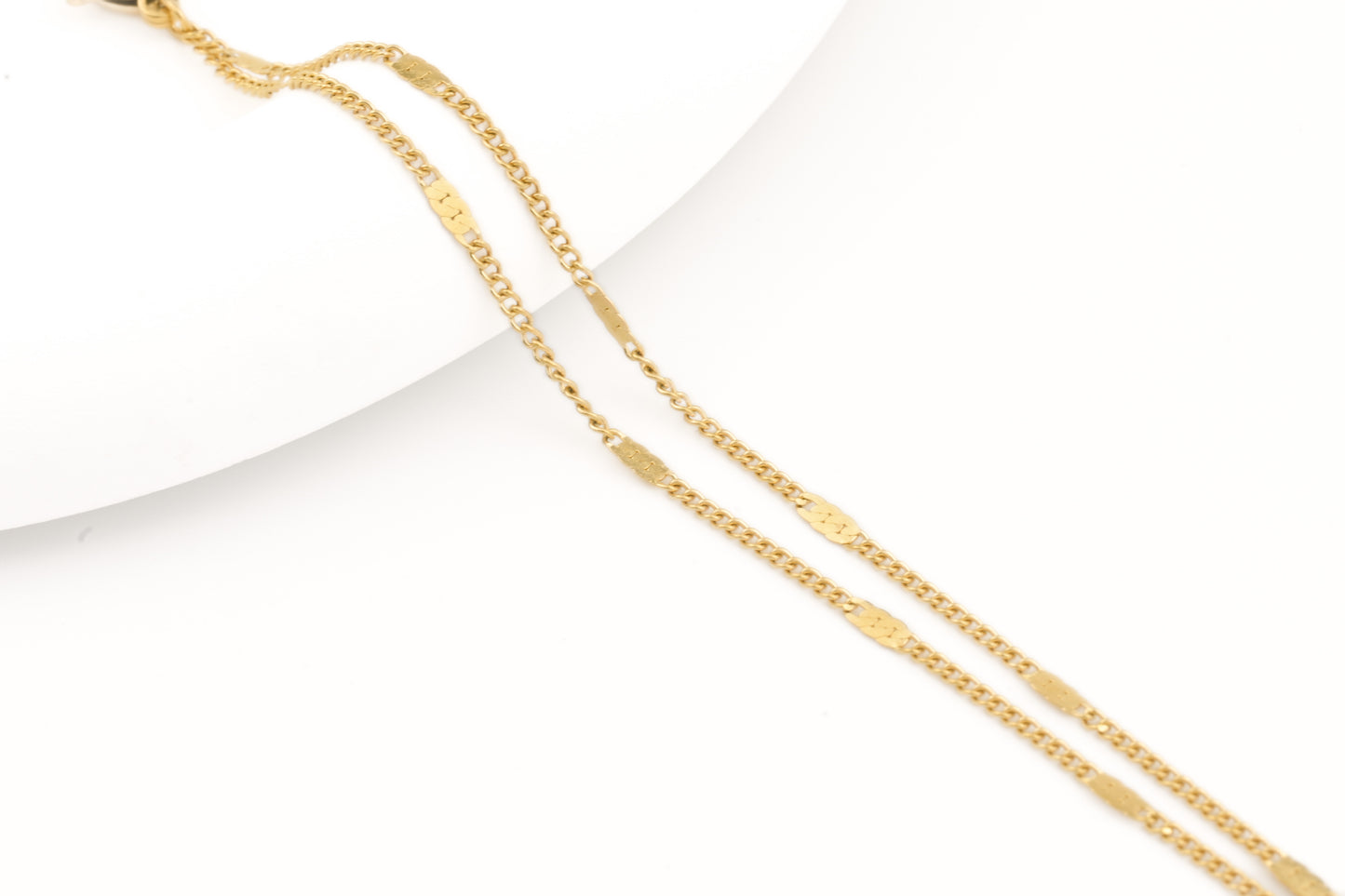 Sequin Curb Bracelet