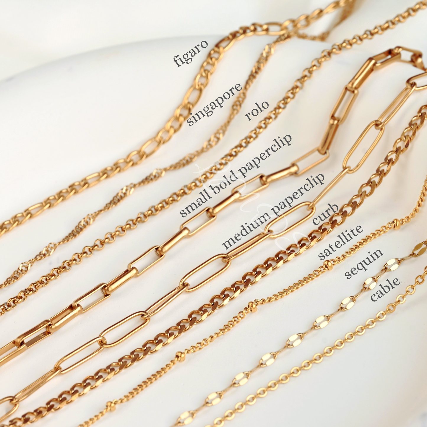 Tag Initial Necklace