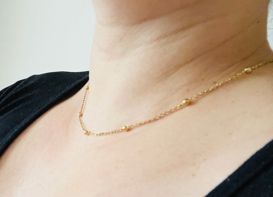 Satellite Chain Necklace