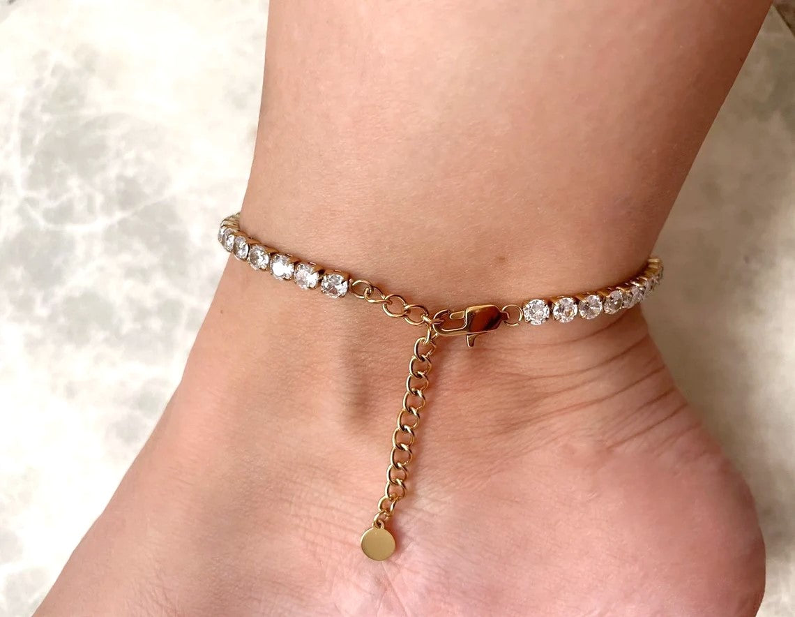 Tennis Chain Anklet