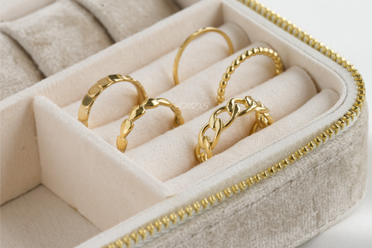 Dainty Gold Rings