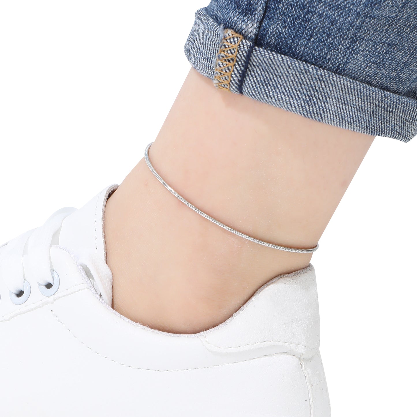 Thin Snake Anklet