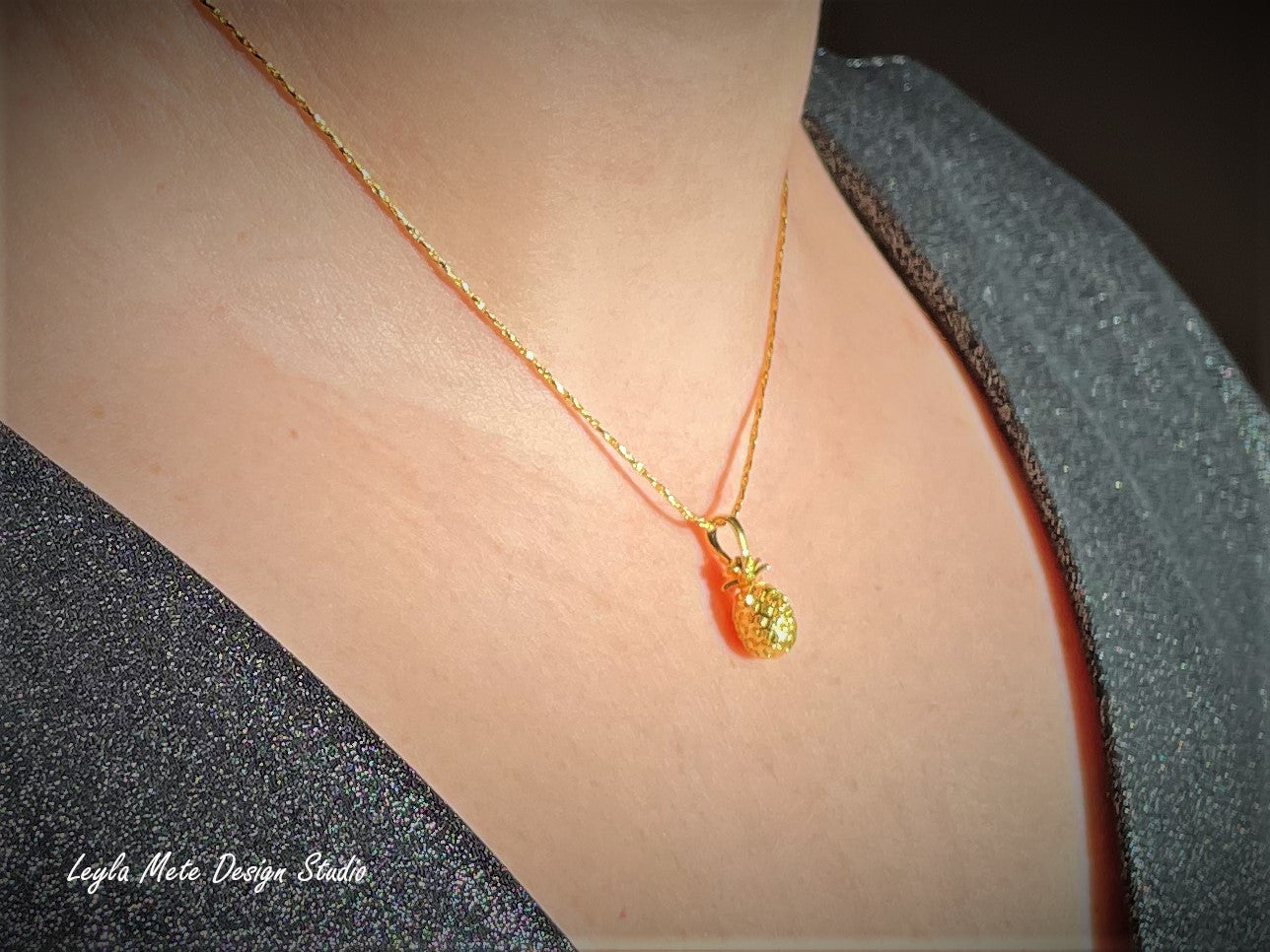 Pineapple Necklace
