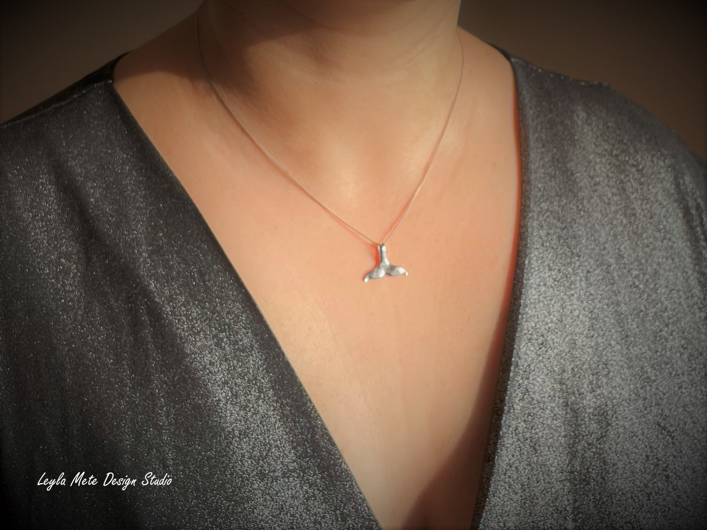 Whale Tail Necklace