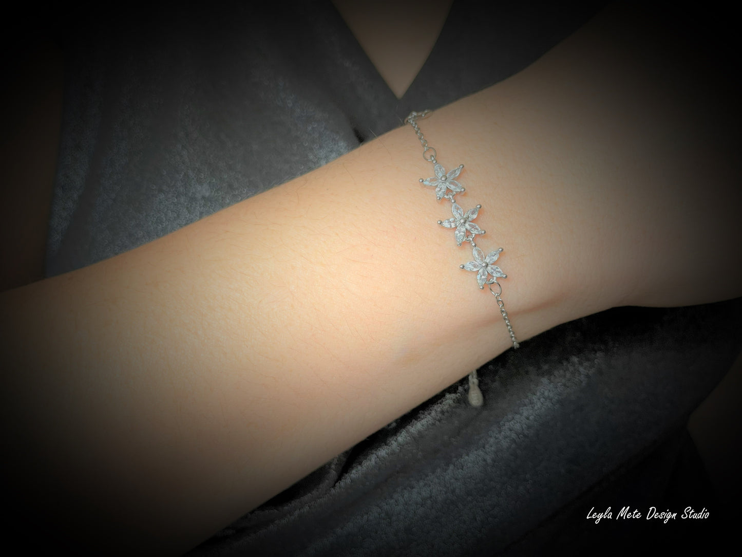 Flower Trio Bracelet