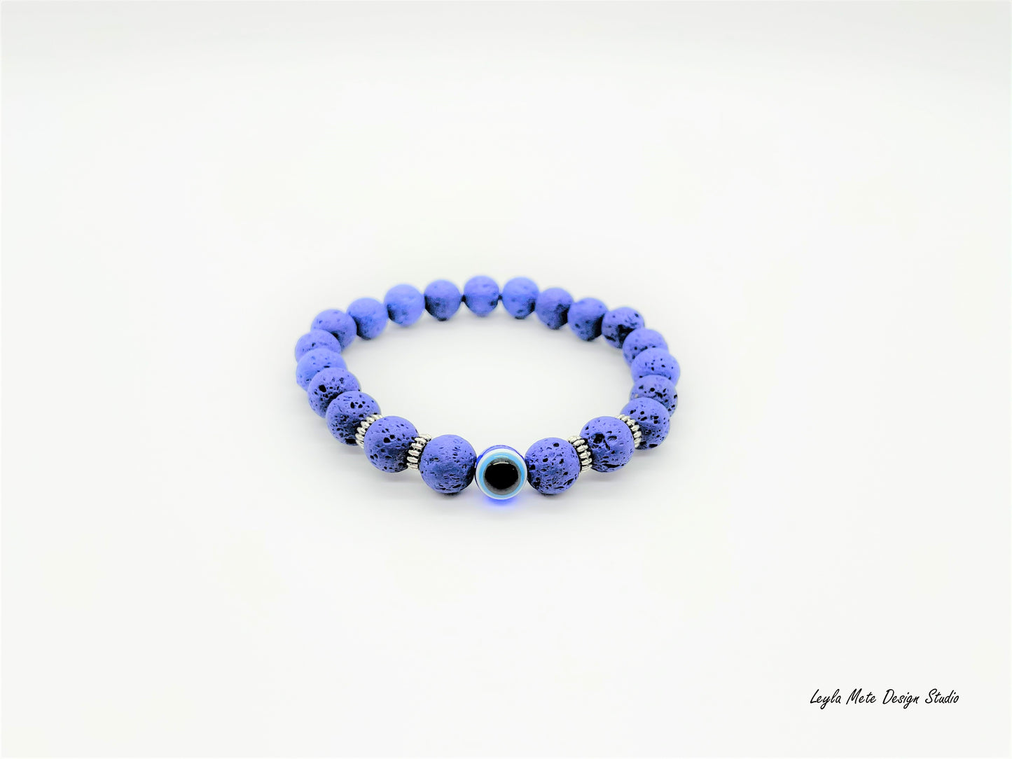 Evil Eye Natural Stone Bracelet