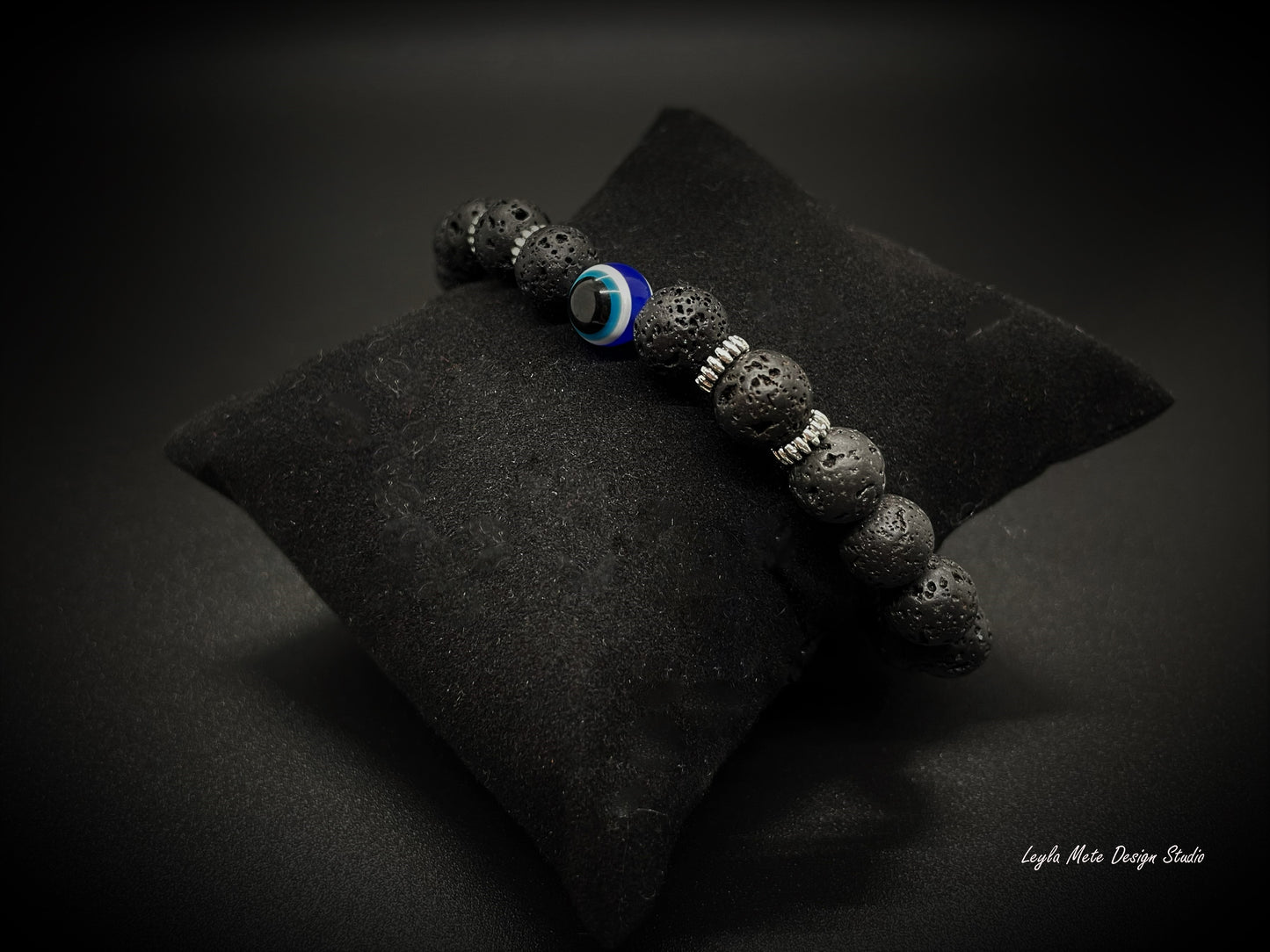 Evil Eye Natural Stone Bracelet
