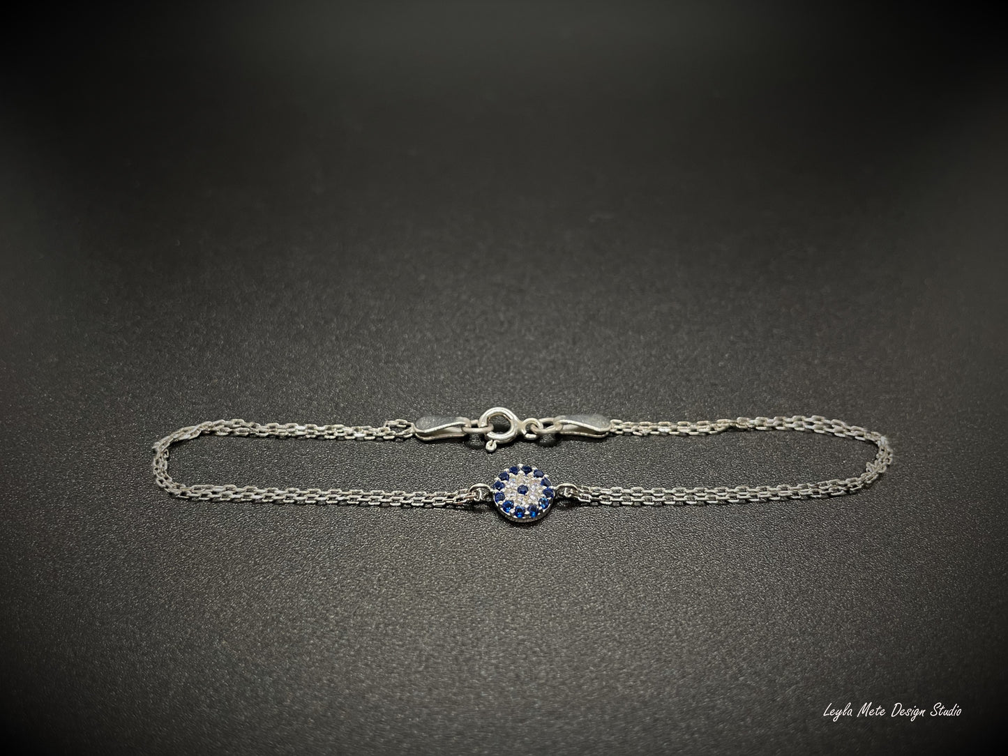 Duo Chain Evil Eye Bracelet