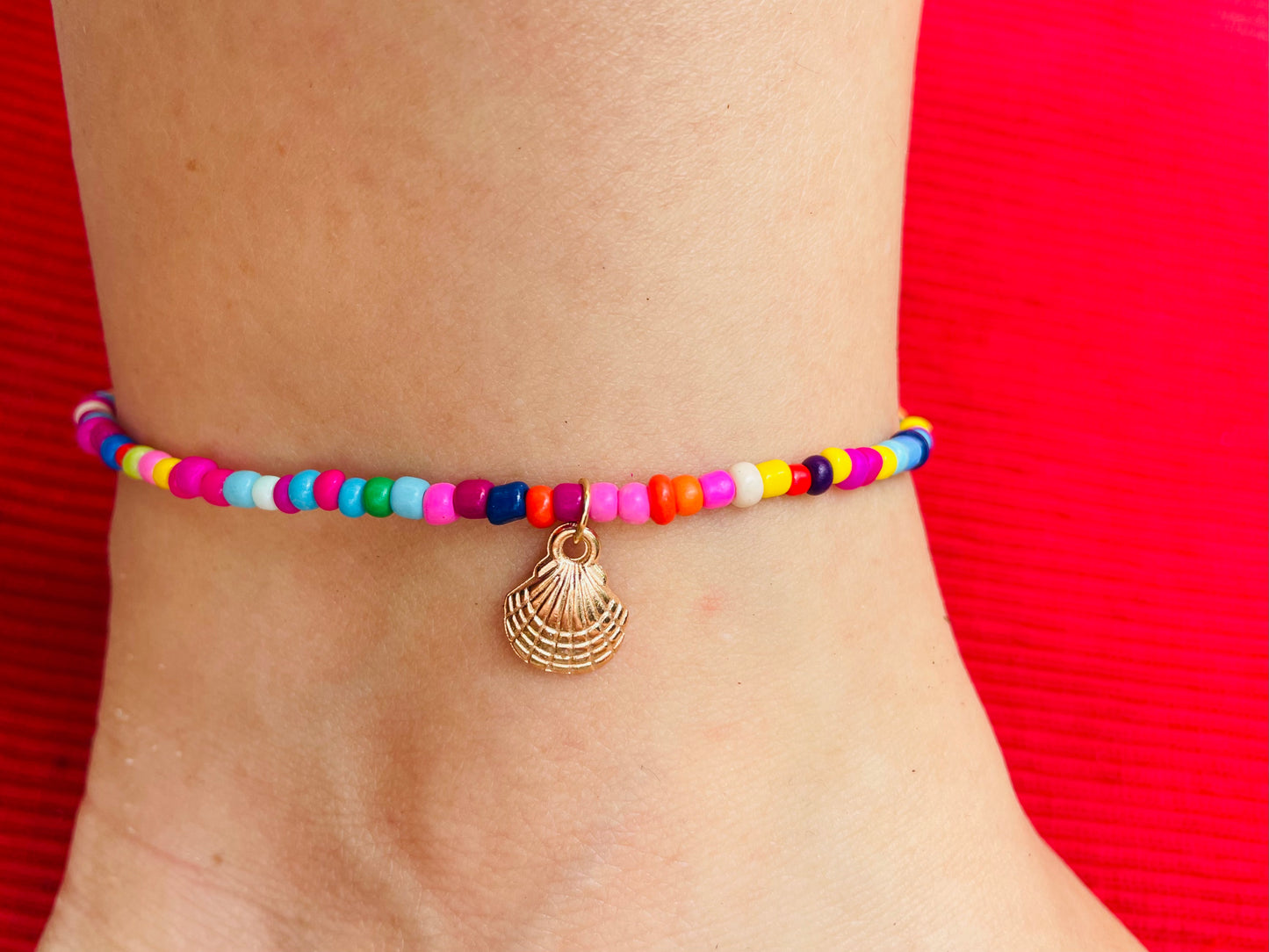 Seashell Anklet