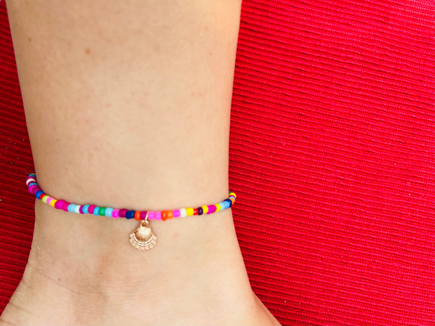Seashell Anklet