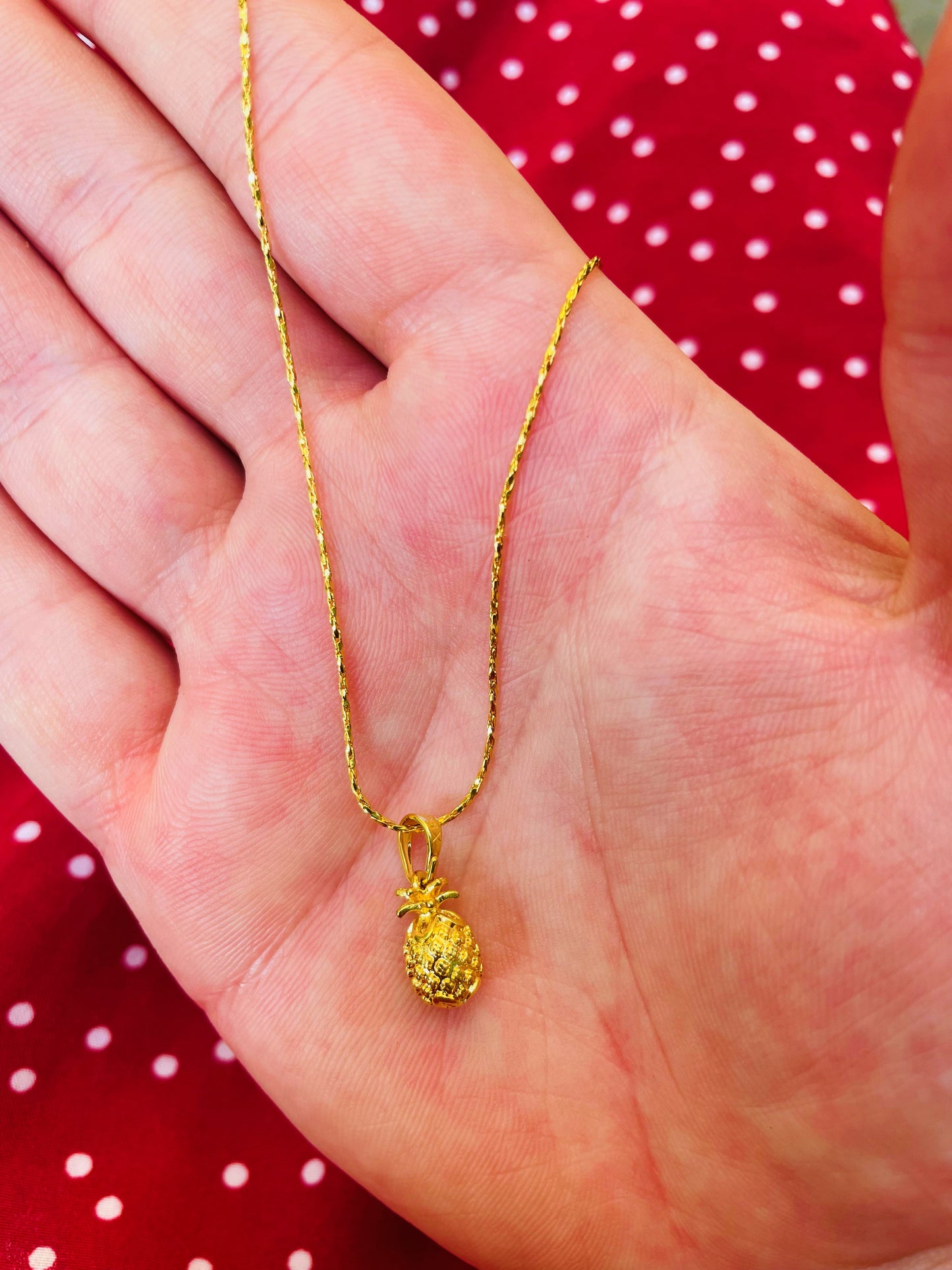 Pineapple Necklace