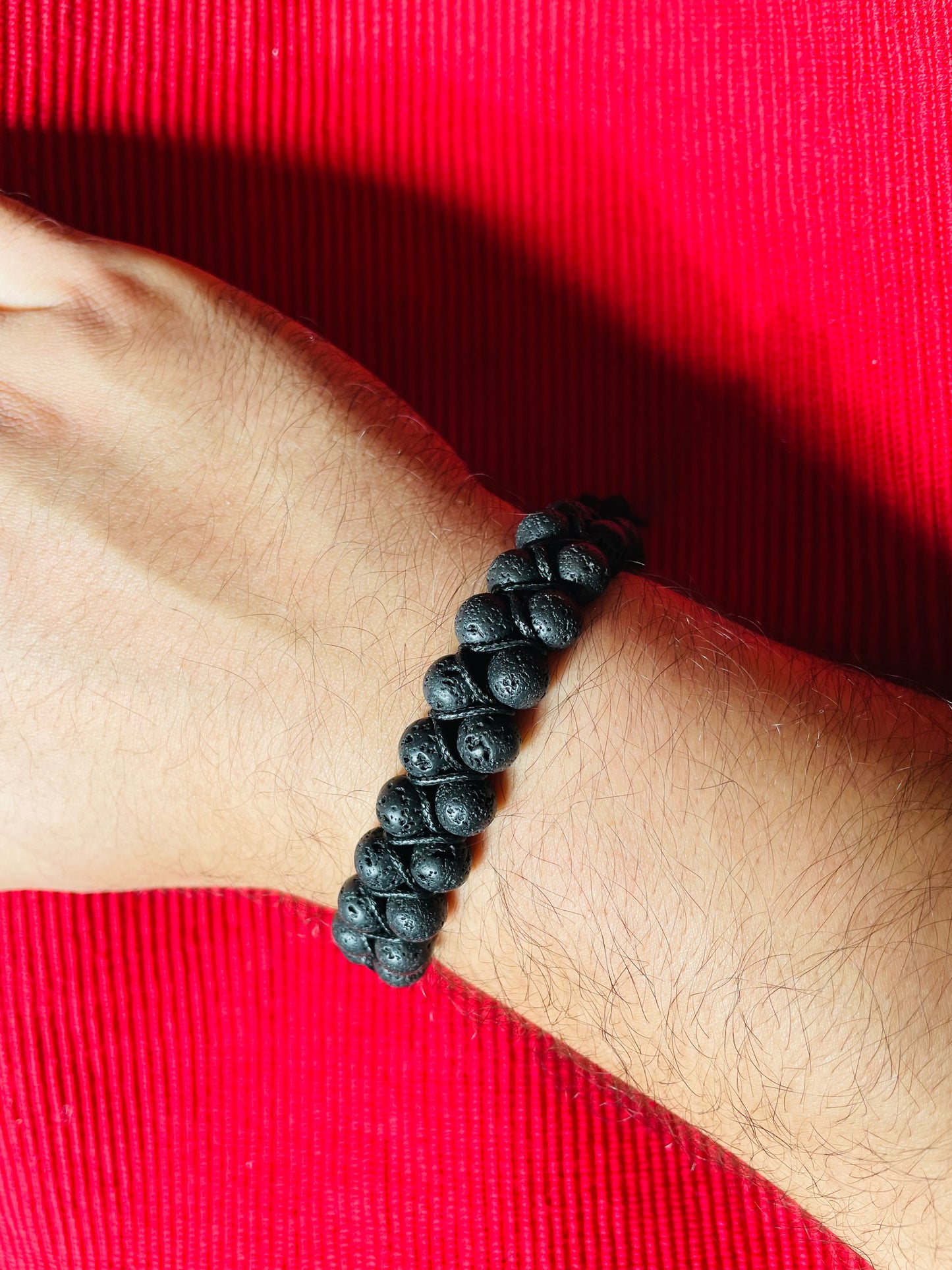 Men's Lava Chakra Bracelet