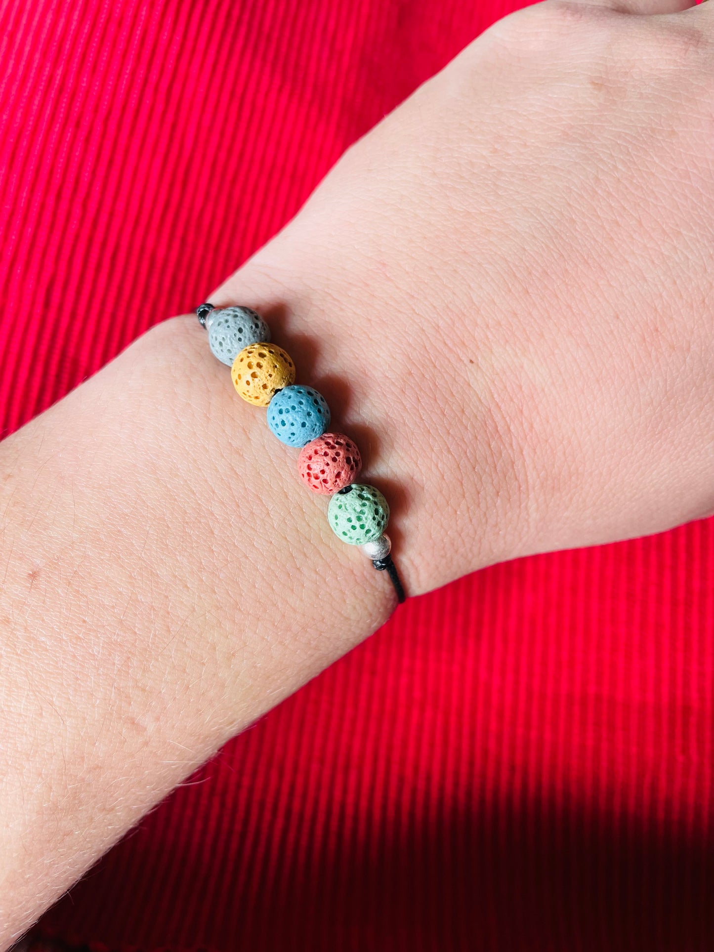 Mixed Color Lava Bracelet