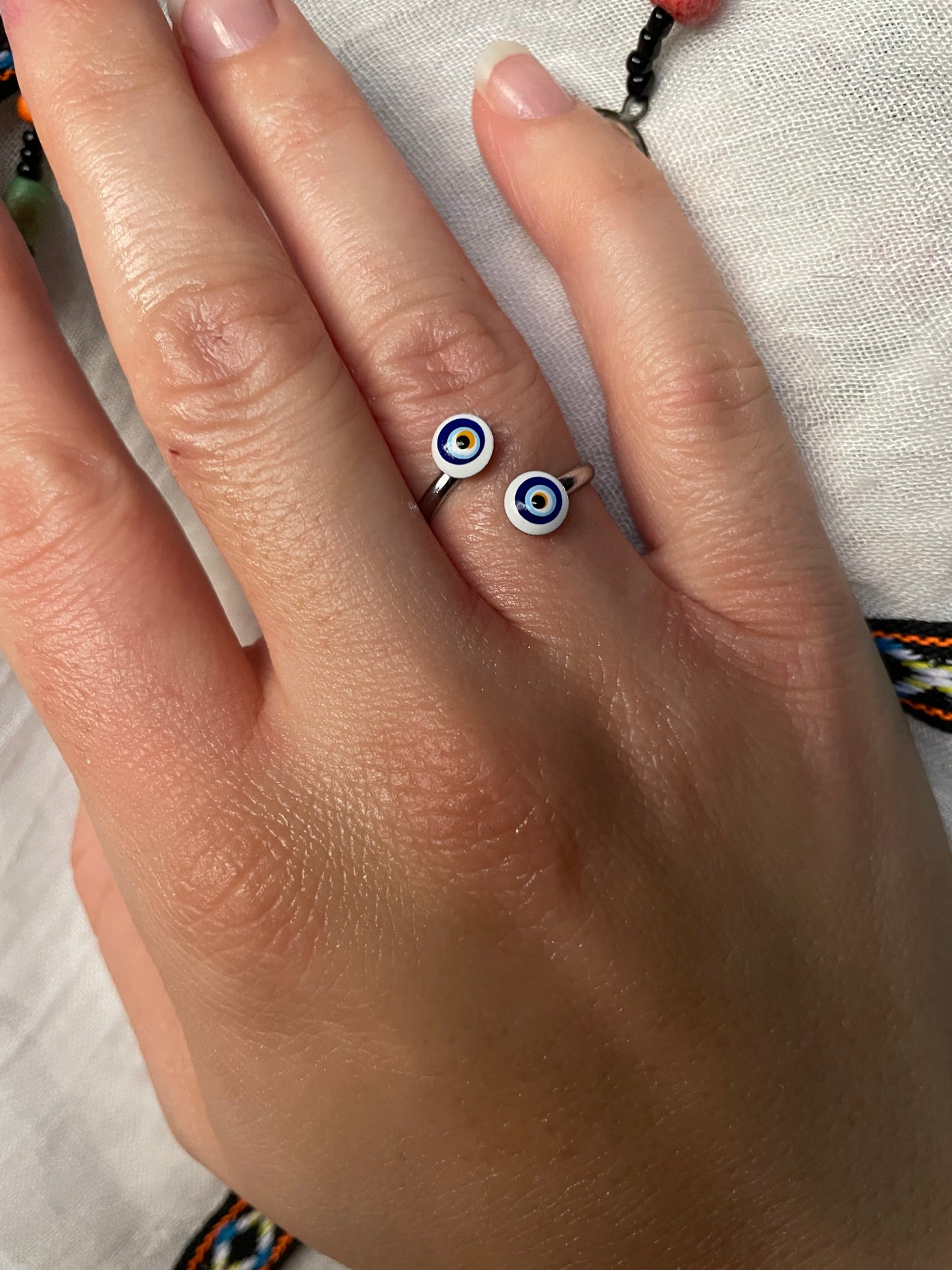 Evil Eye Wrap Ring