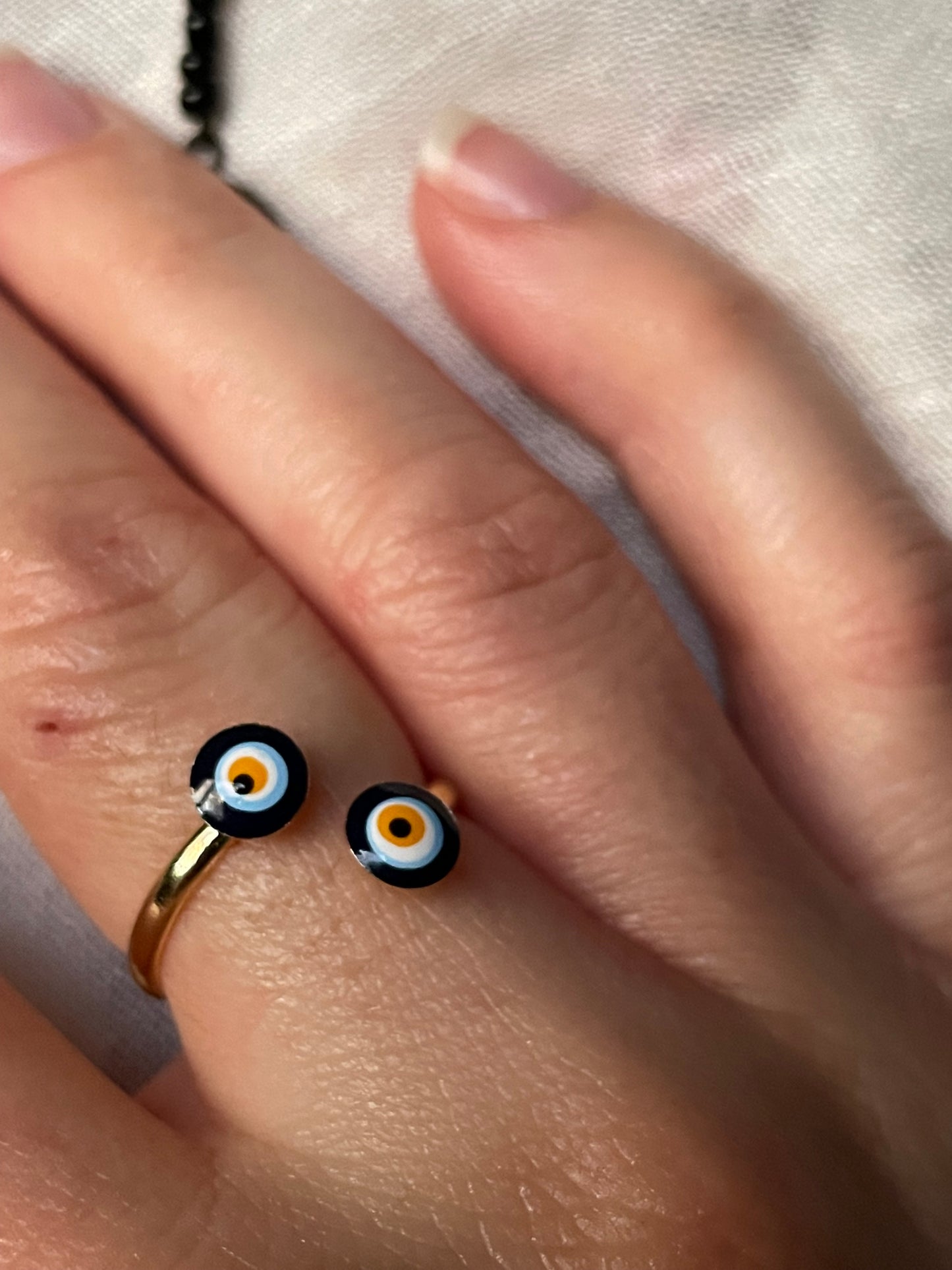 Evil Eye Wrap Ring