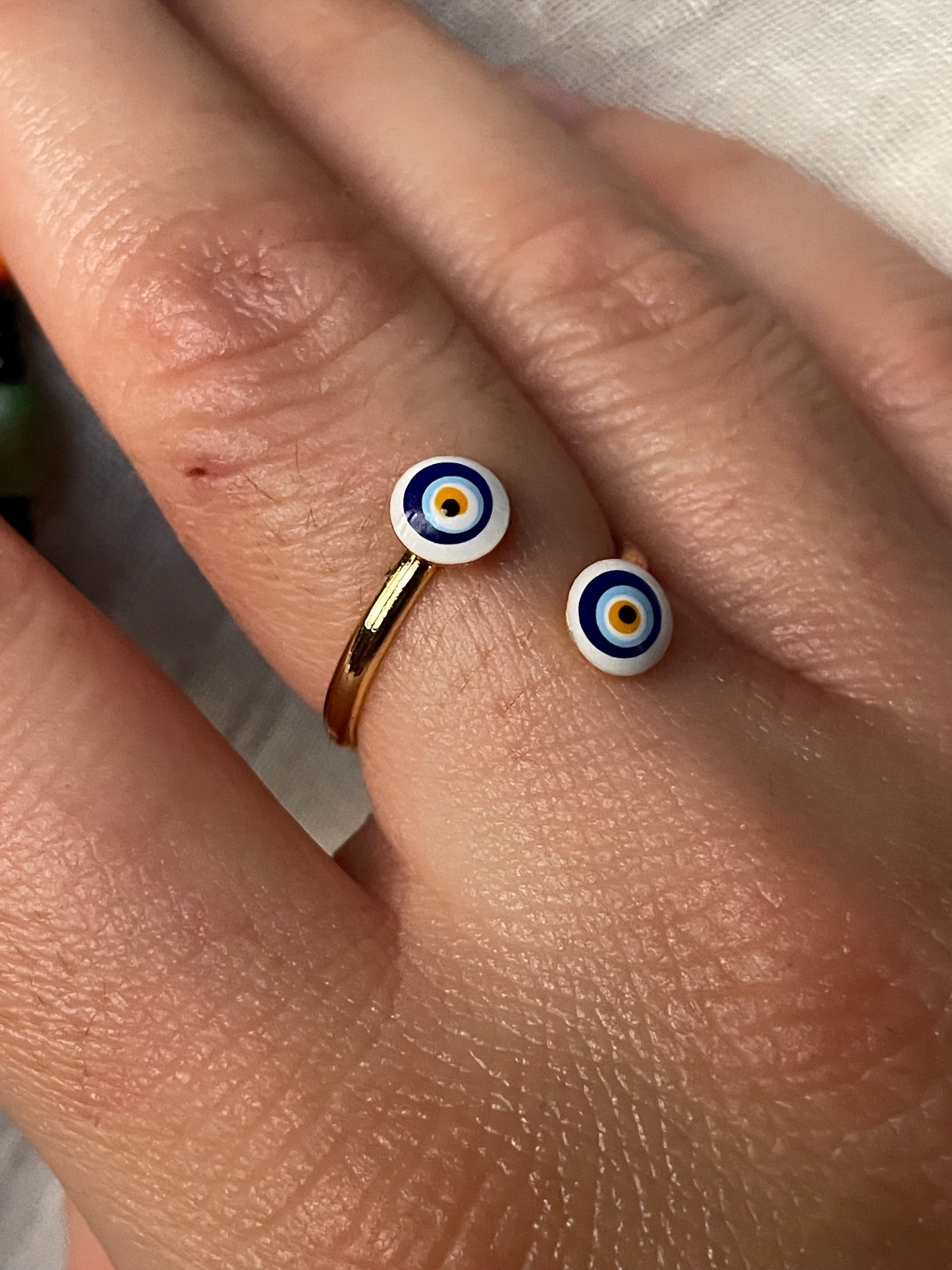 Evil Eye Wrap Ring