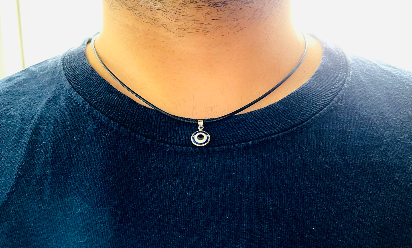 Black Evil Eye Necklace
