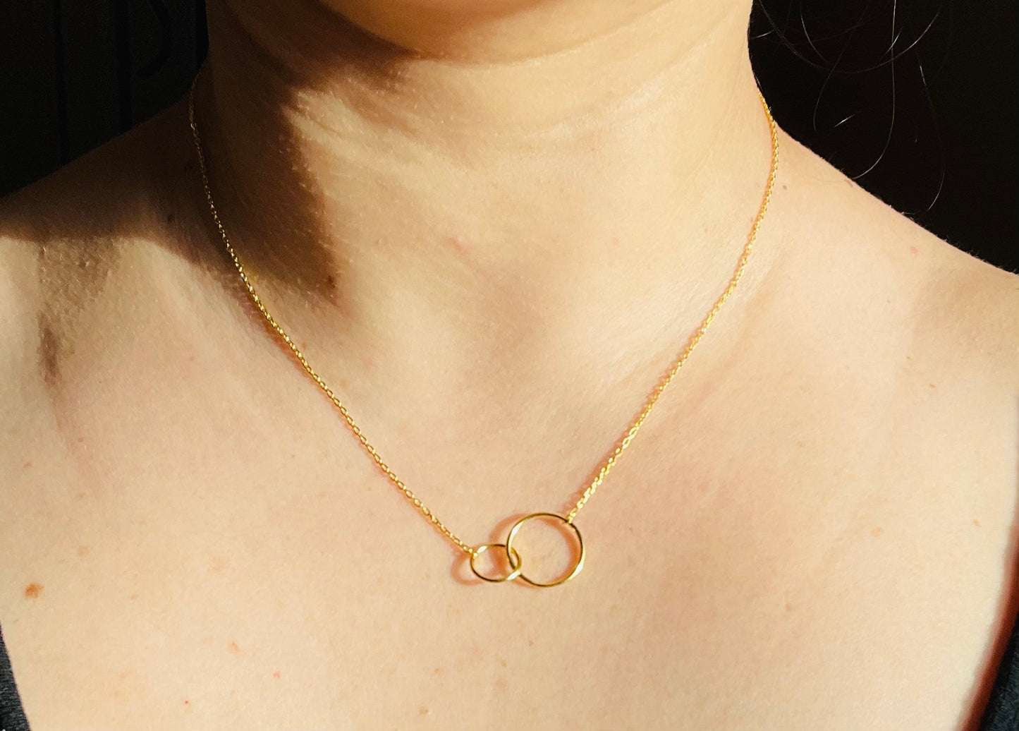 Interlocking Circles Necklace