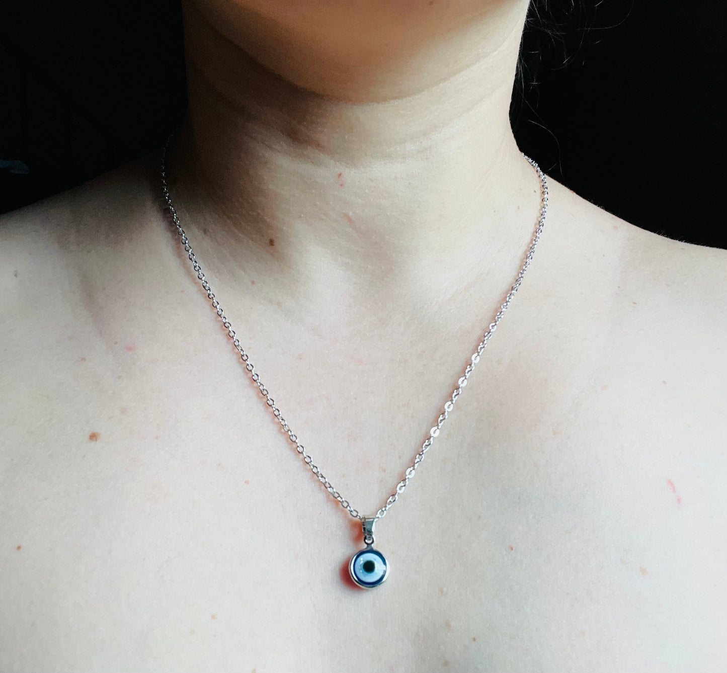 Sparkle Evil Eye Necklace