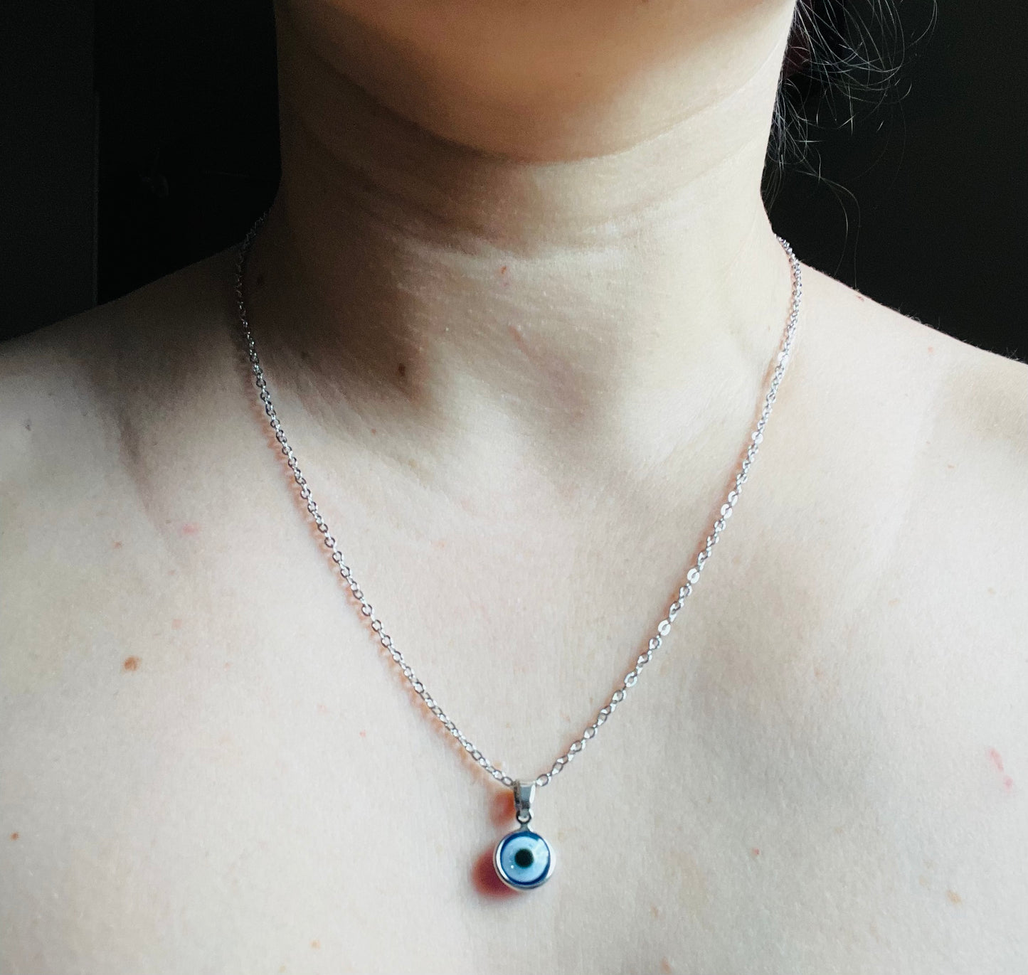 Sparkle Evil Eye Necklace