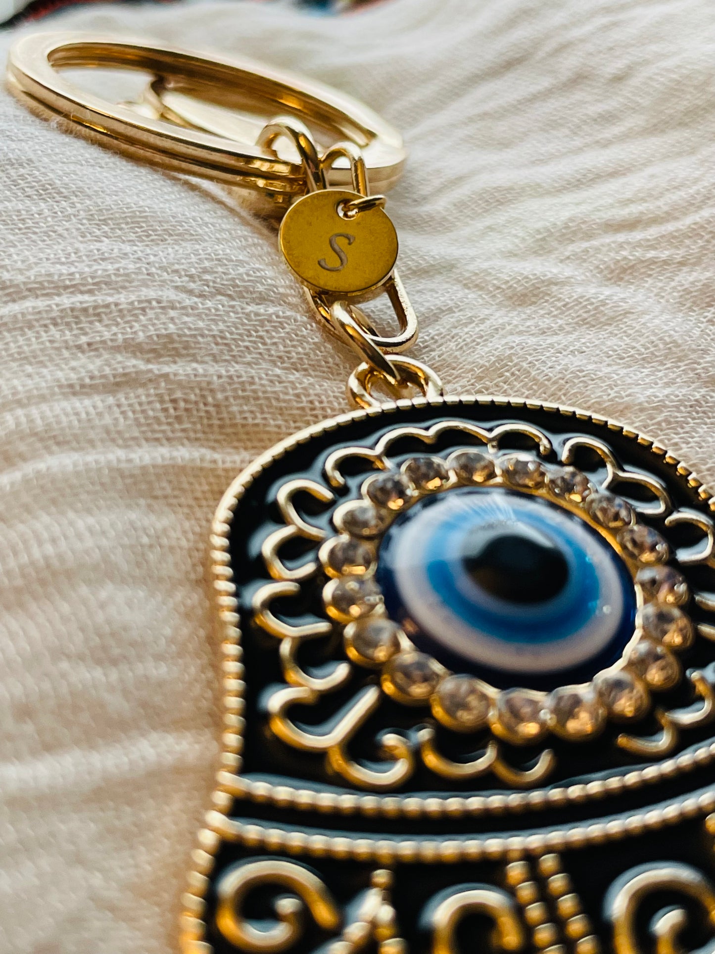 Hamsa Keychain