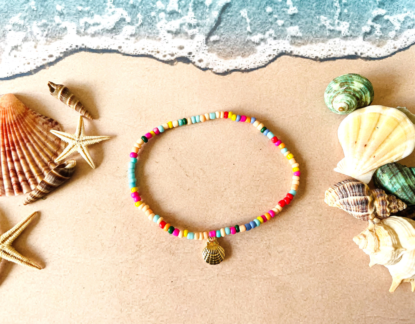 Seashell Anklet