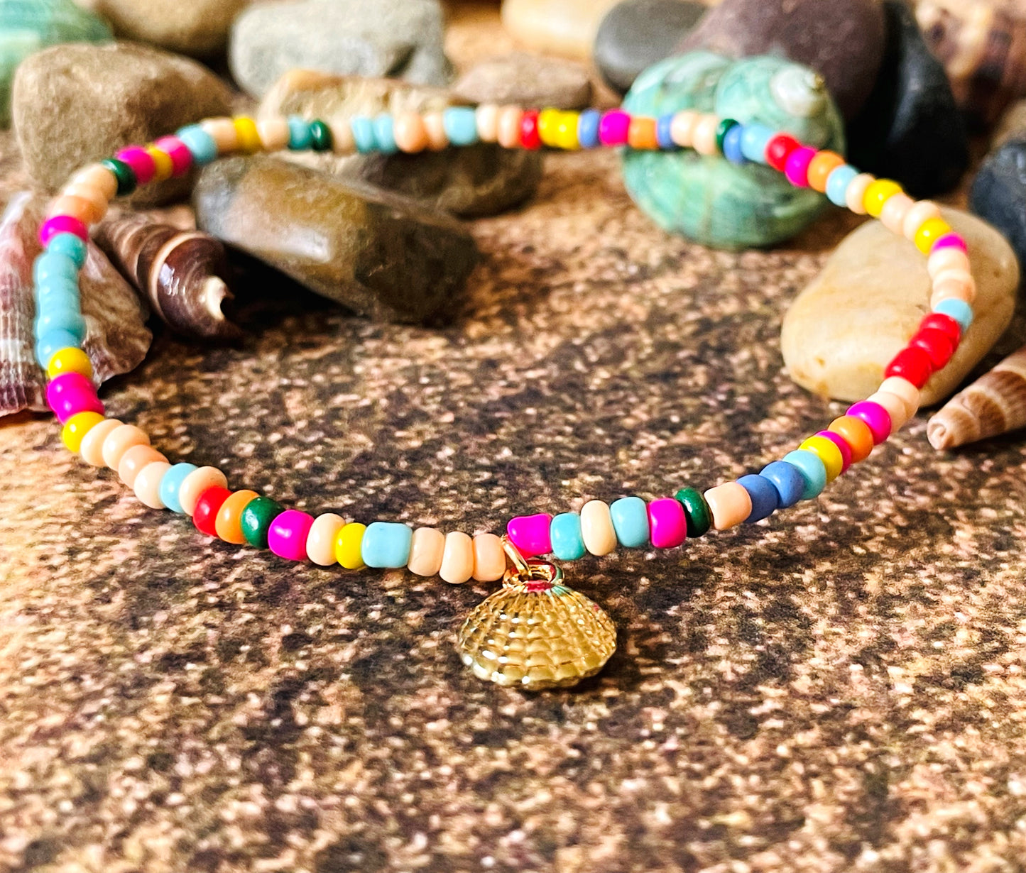 Seashell Anklet