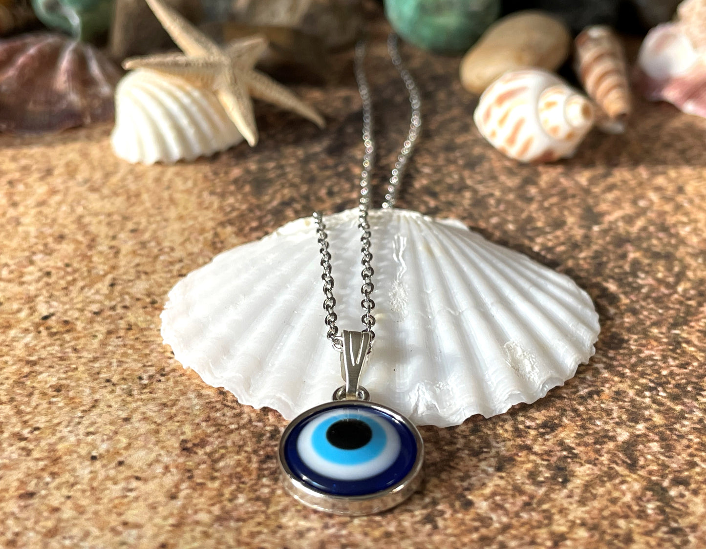 Medium Evil Eye Necklace