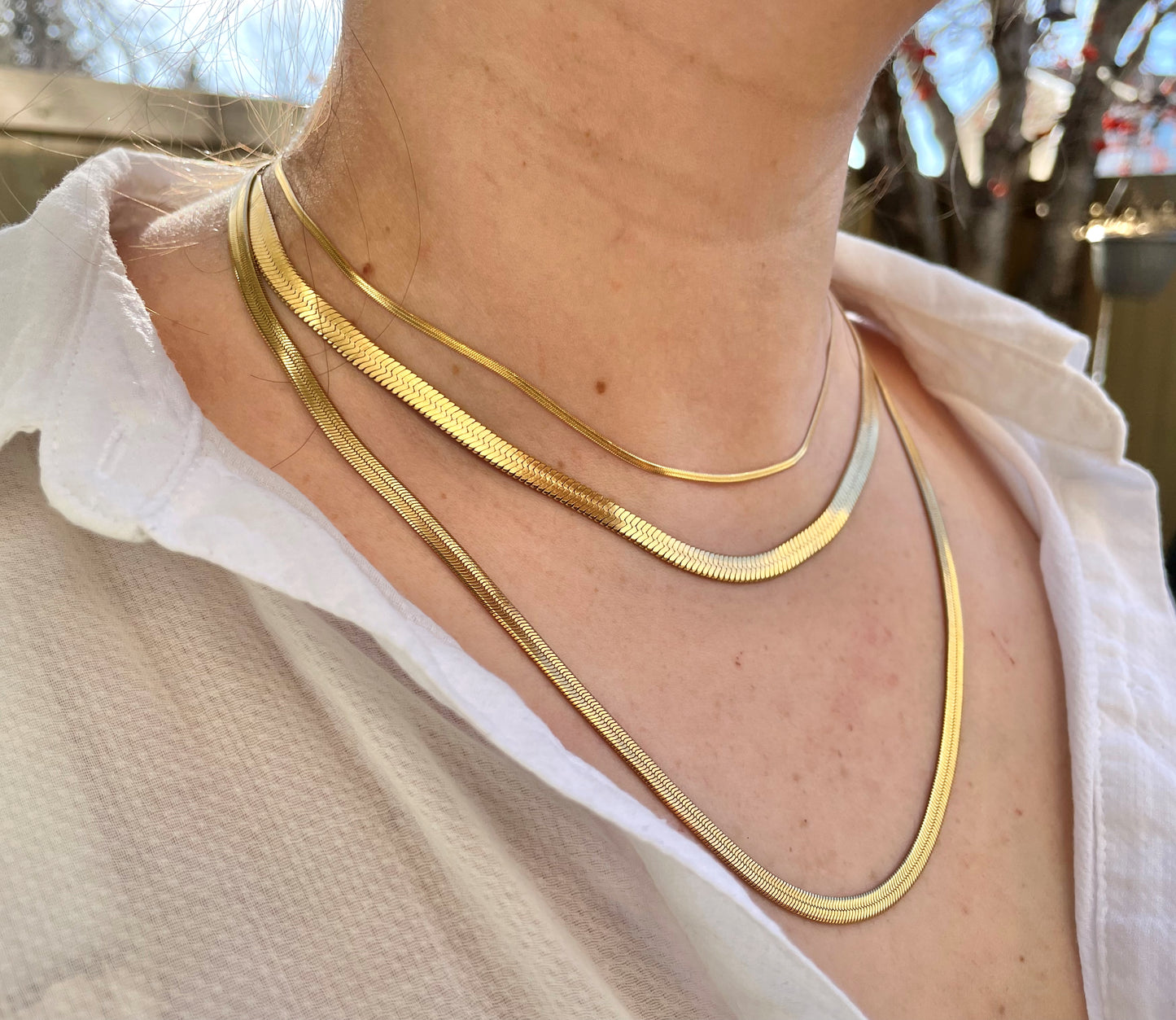 Herringbone Necklace