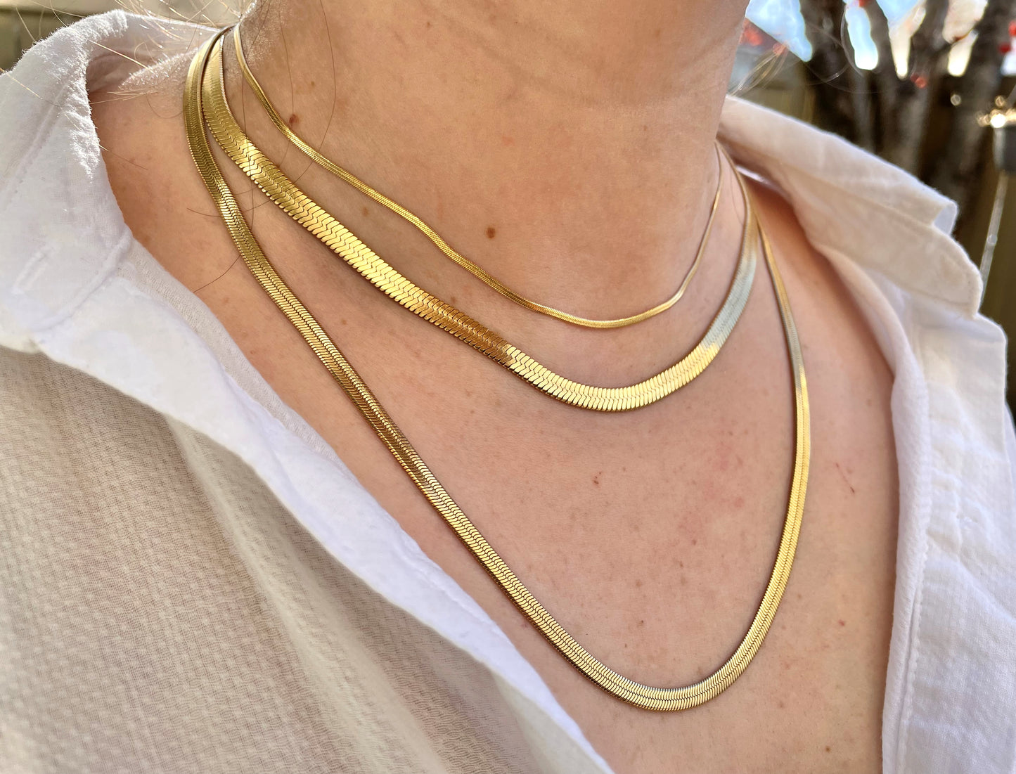 Herringbone Necklace