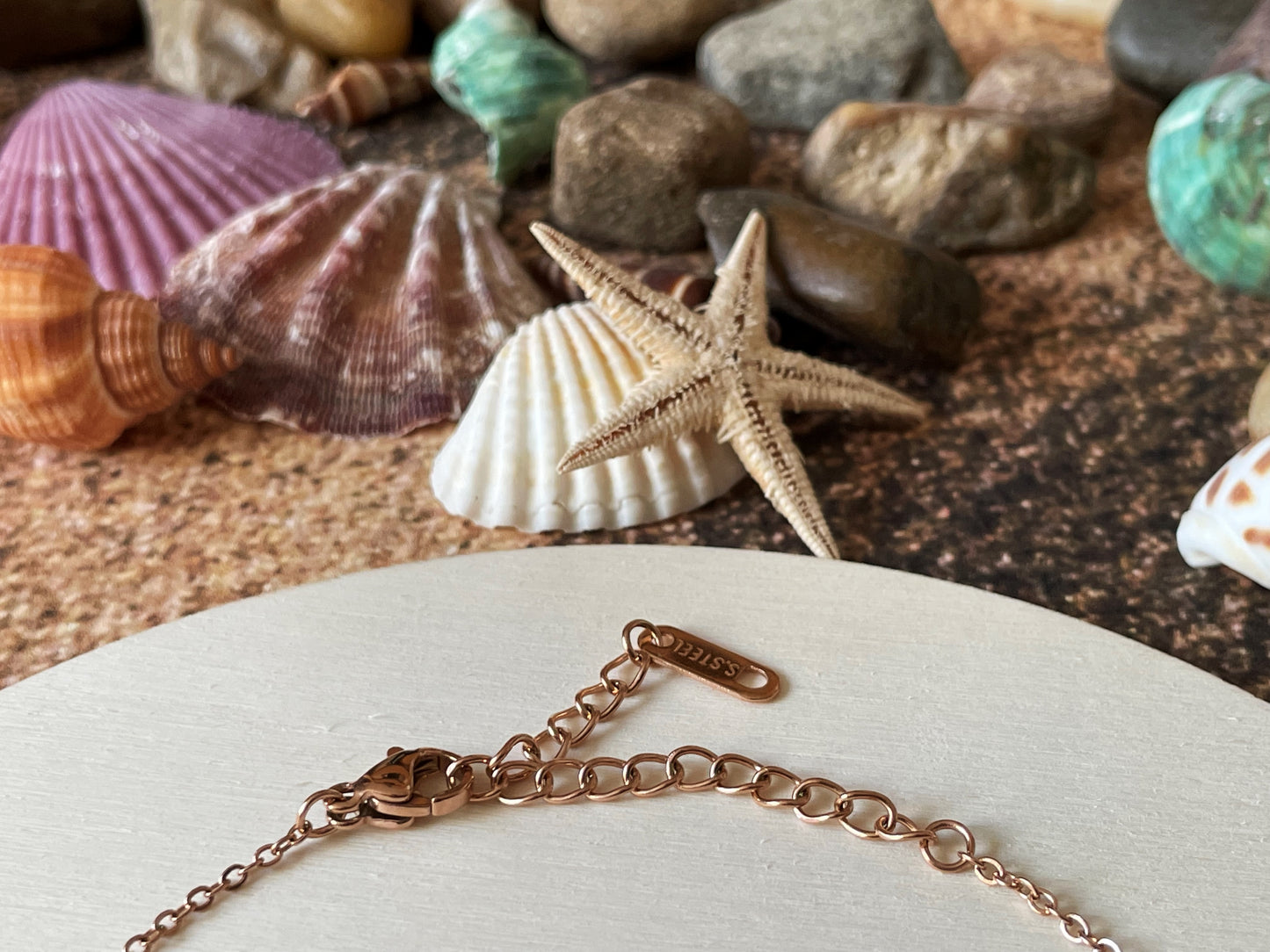 Diamond Heart Anklet