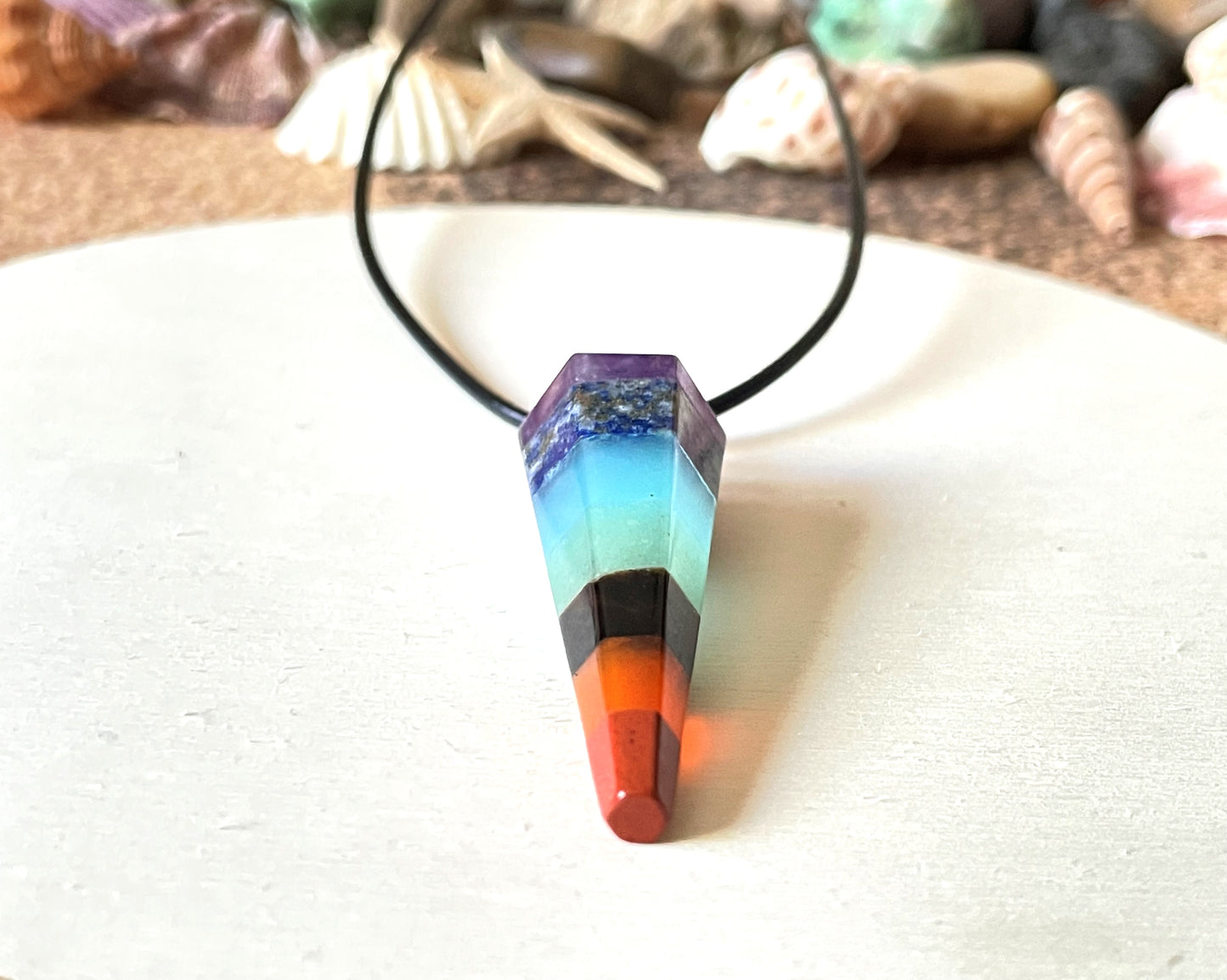 Chakra Cone Necklace
