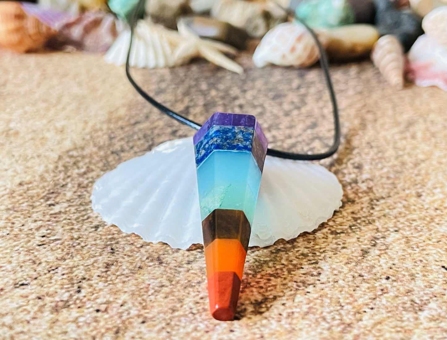 Chakra Cone Necklace