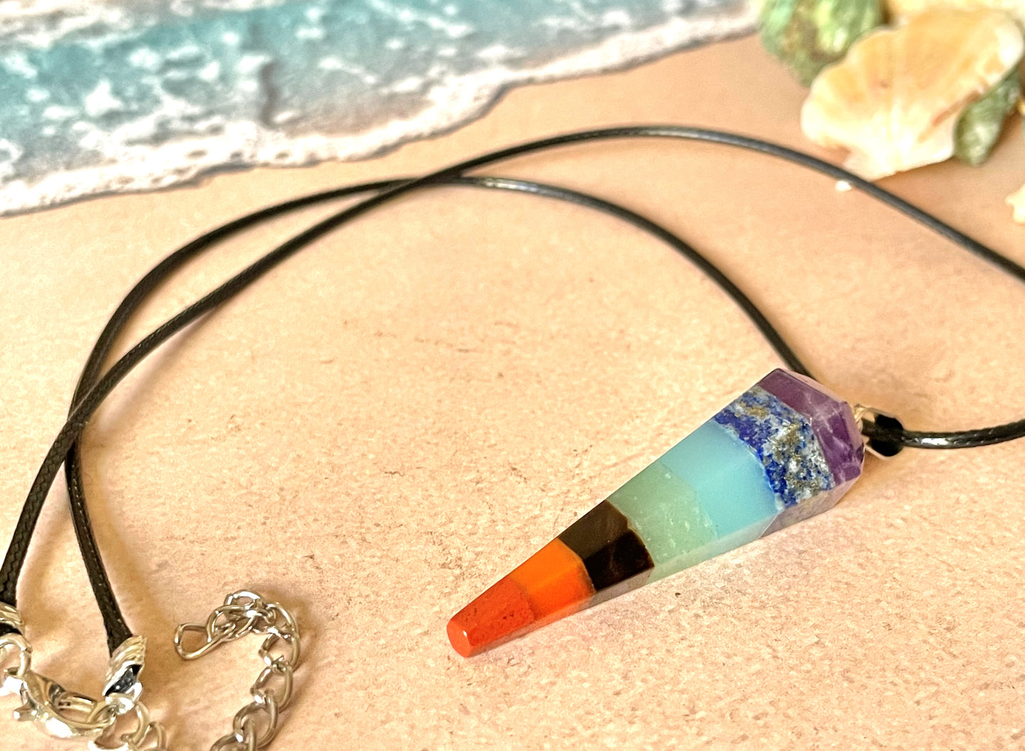Chakra Cone Necklace