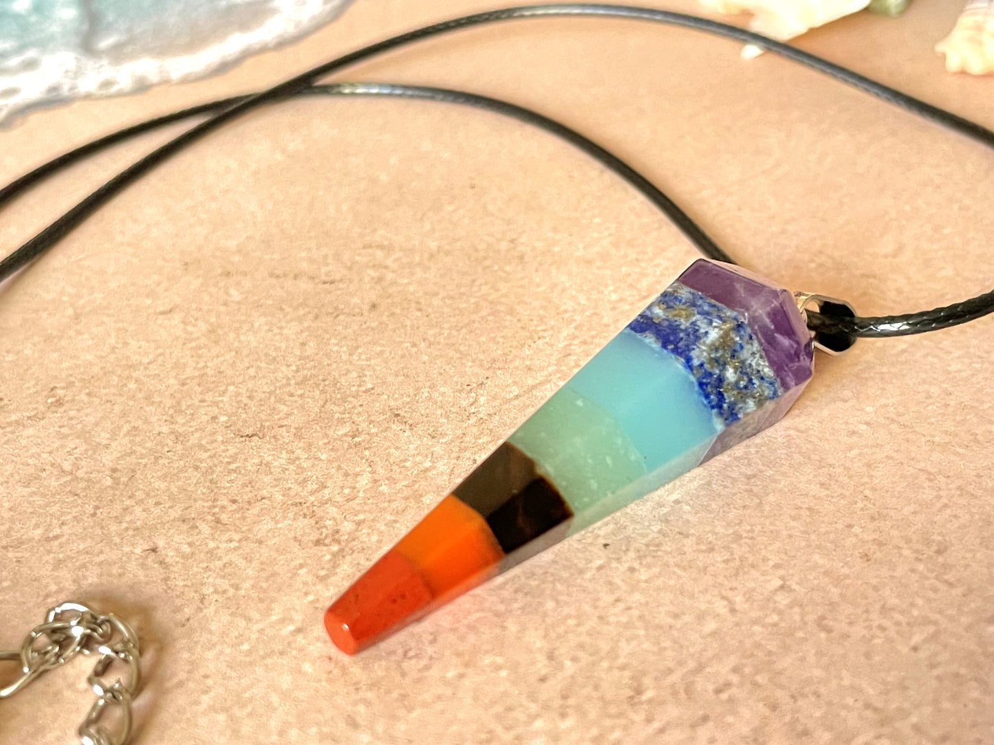 Chakra Cone Necklace