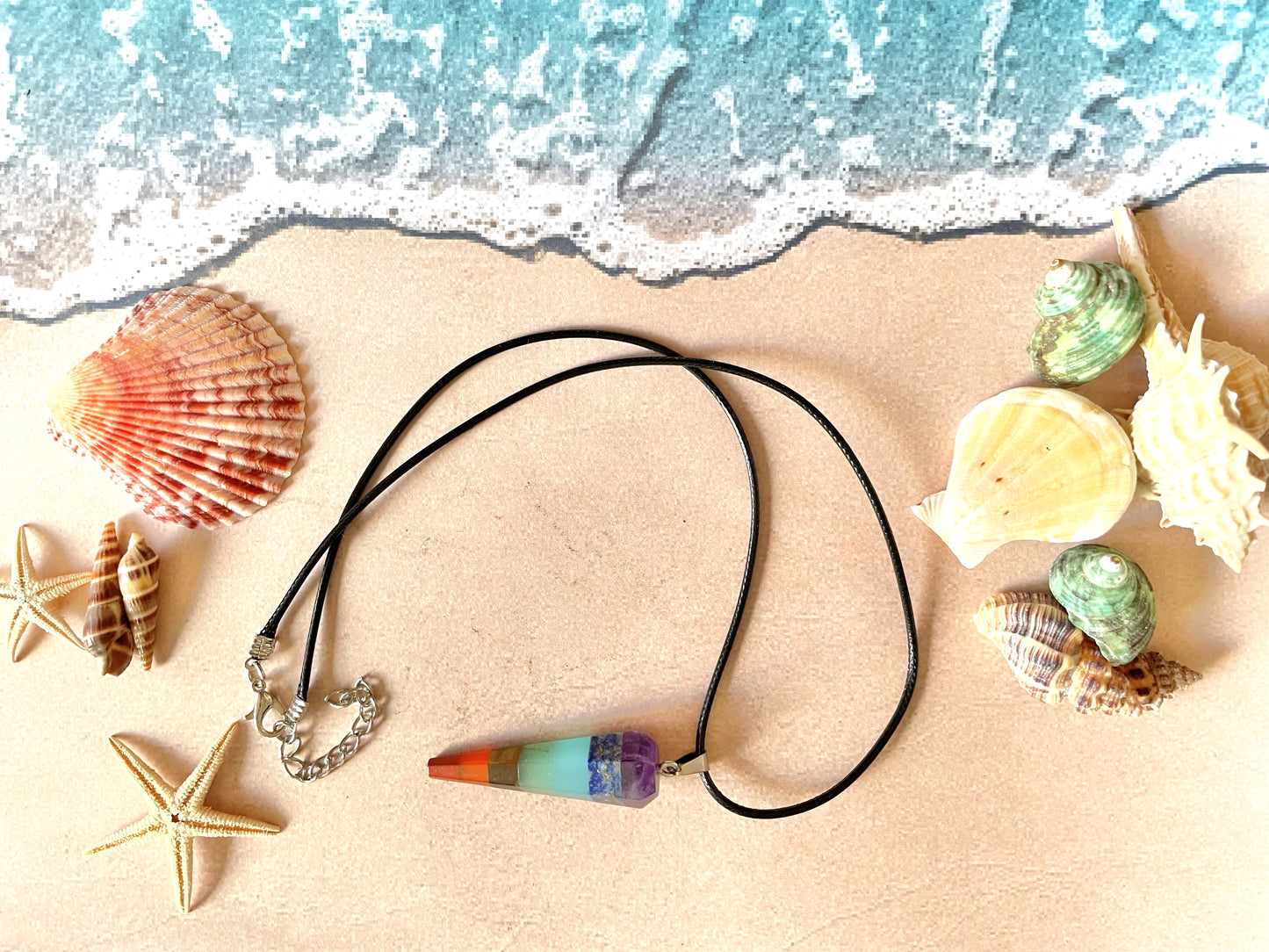Chakra Cone Necklace