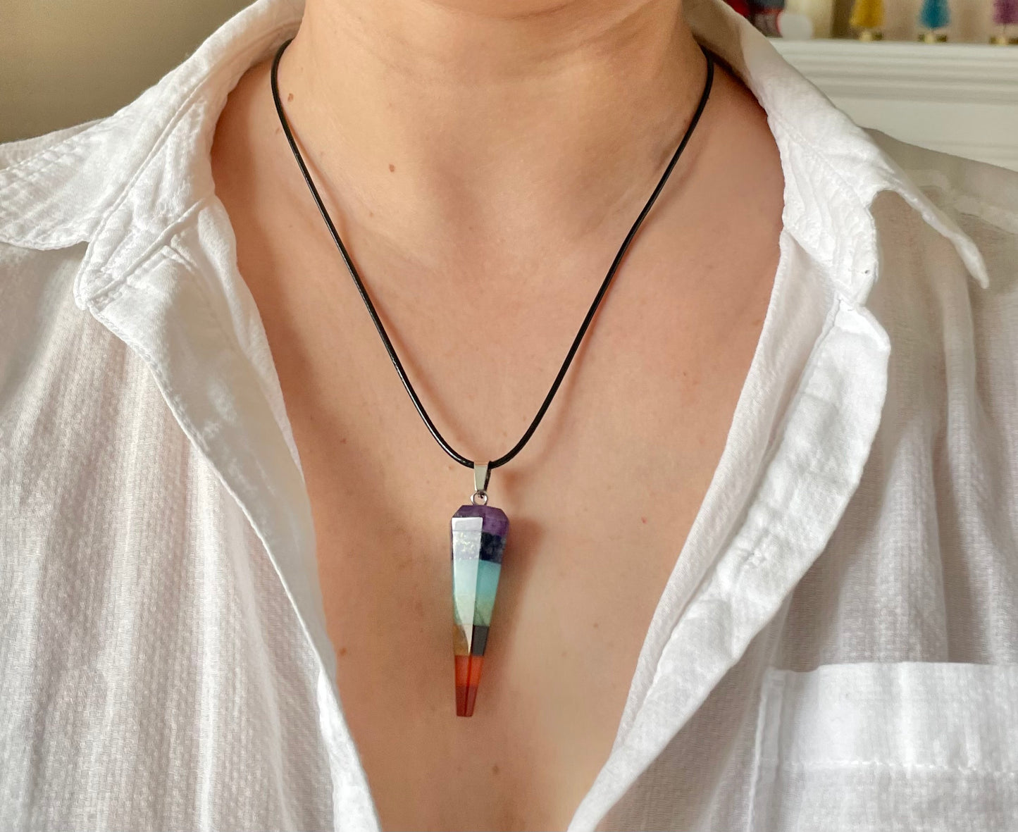 Chakra Cone Necklace