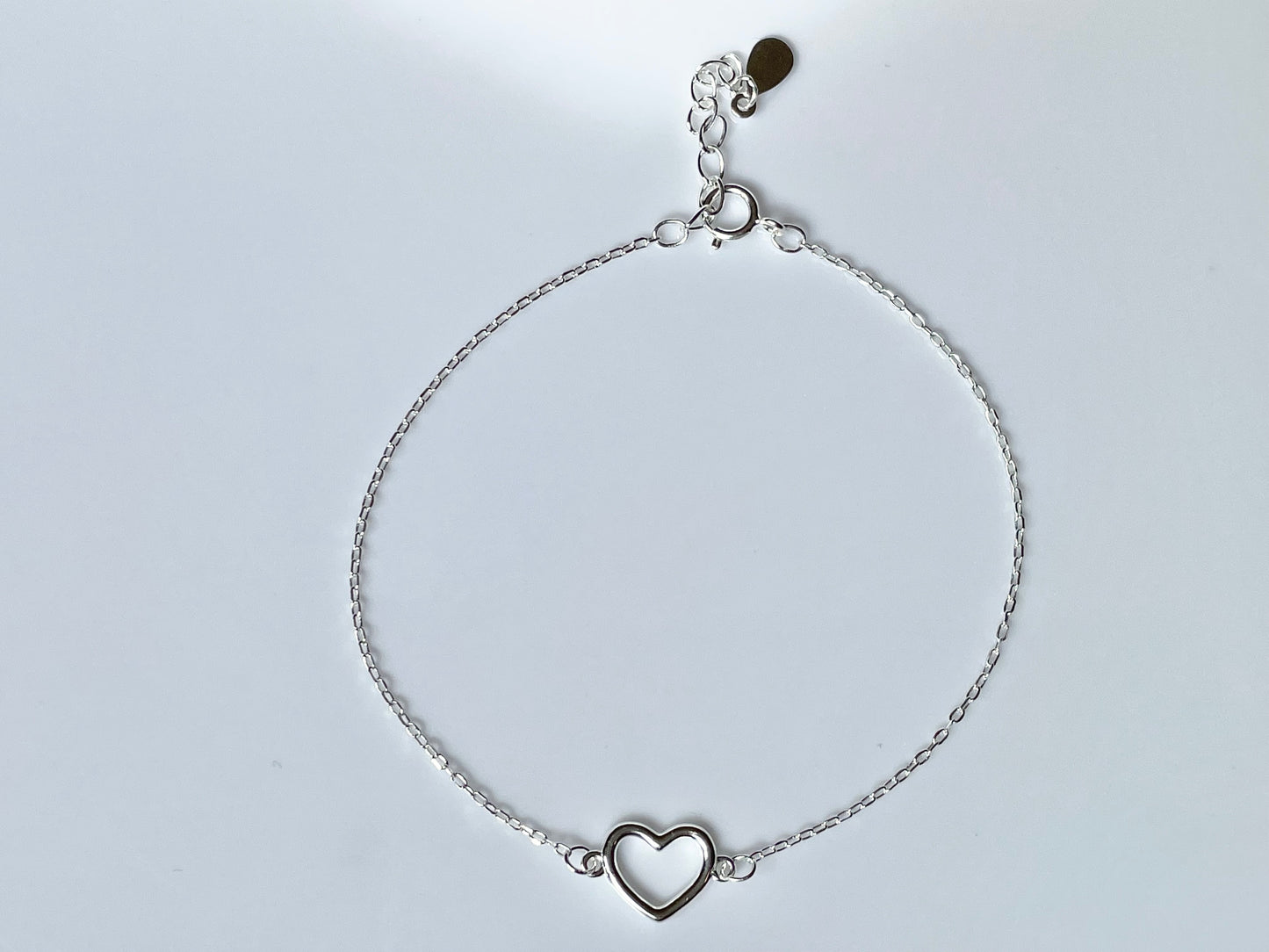 Silver Heart Bracelet